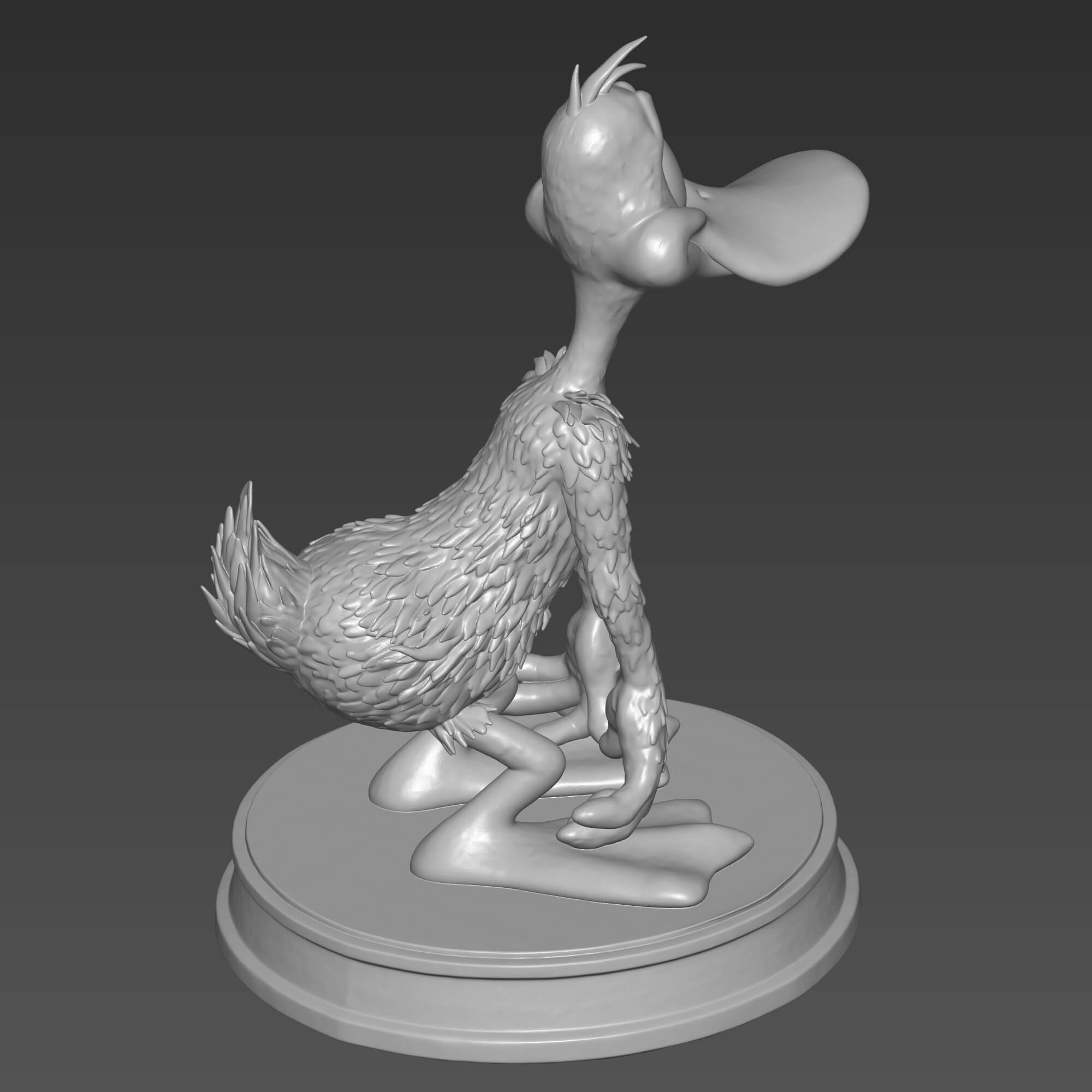 Daffy Duck 3D STL File 3D Model