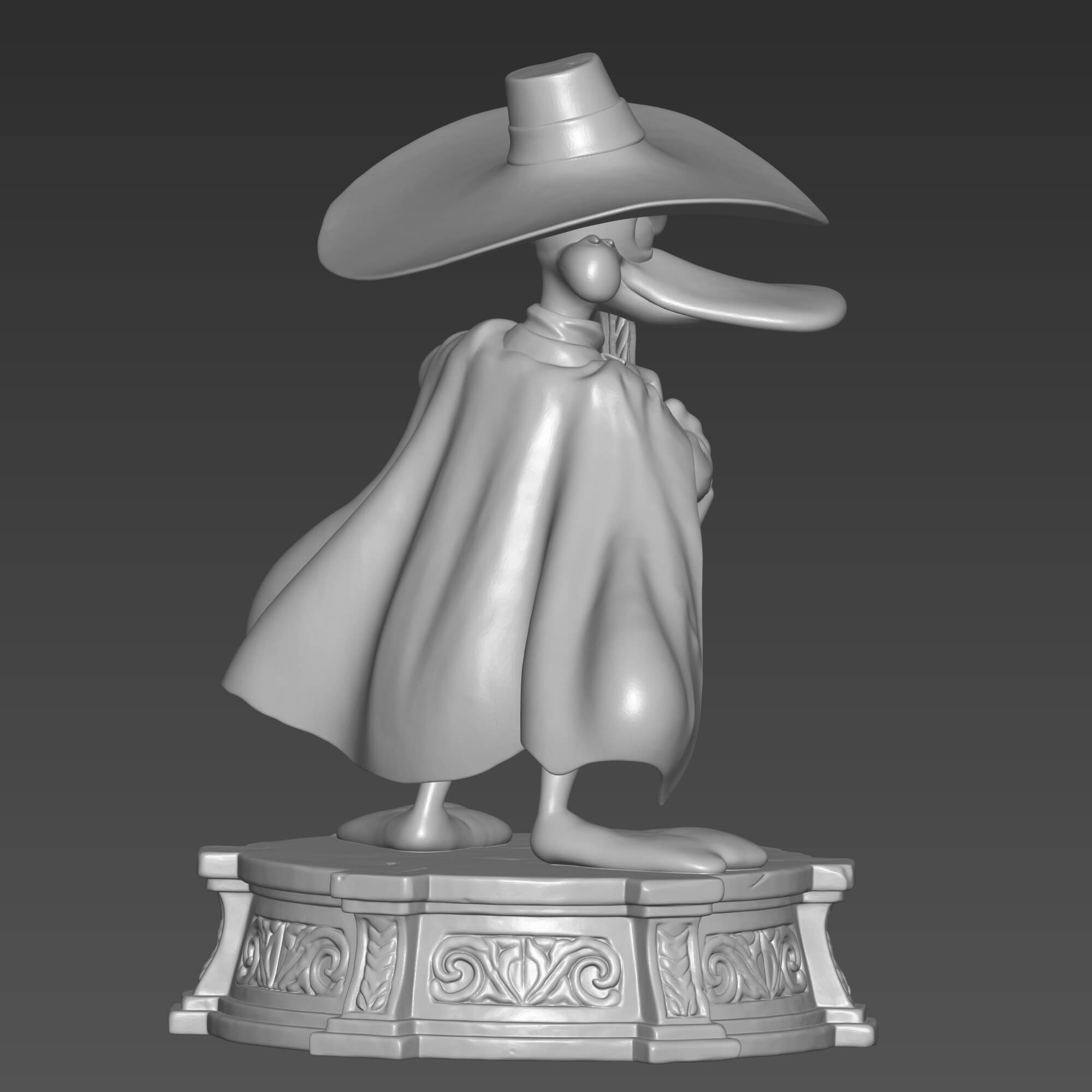 Darkwing Duck Chainsaw STL File for 3D Printing 3D Model