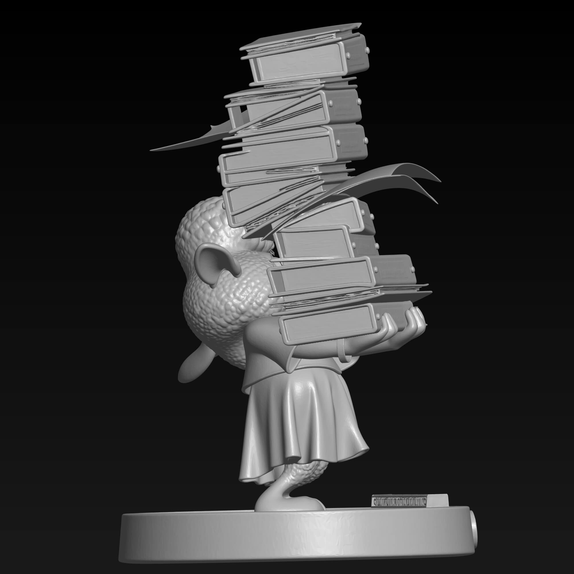 Dawn Bellwether Zootopia STL File - Main Antagonist 3D Model 3D Model