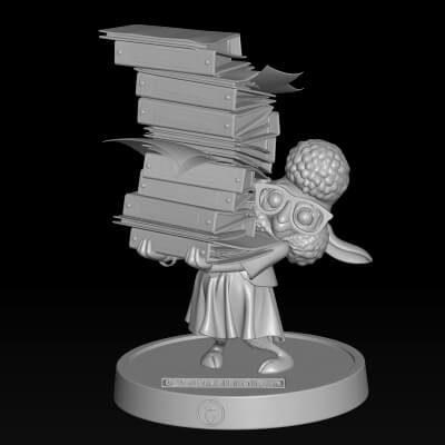 Dawn Bellwether Zootopia STL File - Main Antagonist 3D Model