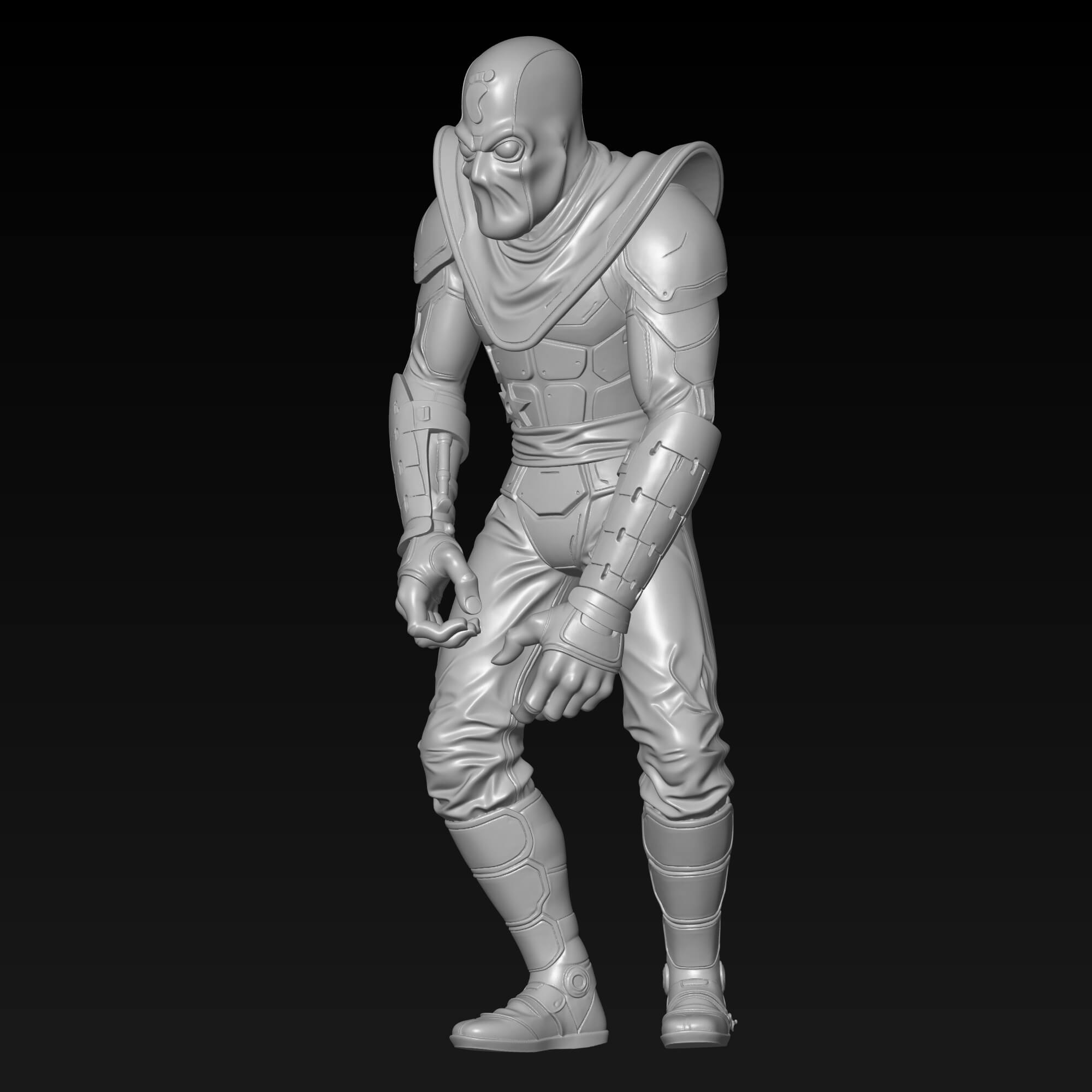 Foot Clan Ninja STL File for 3D Printing - TMNT Inspired 3D Model