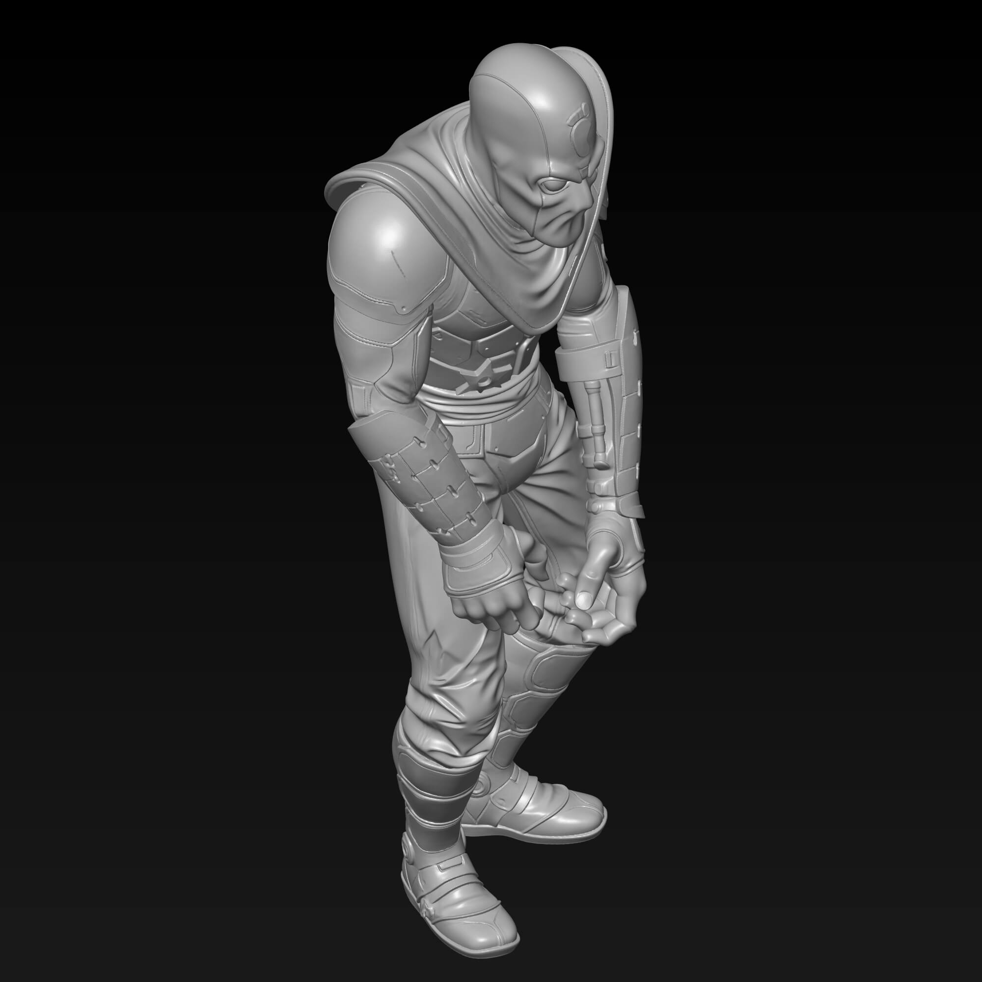 Foot Clan Ninja STL File for 3D Printing - TMNT Inspired 3D Model