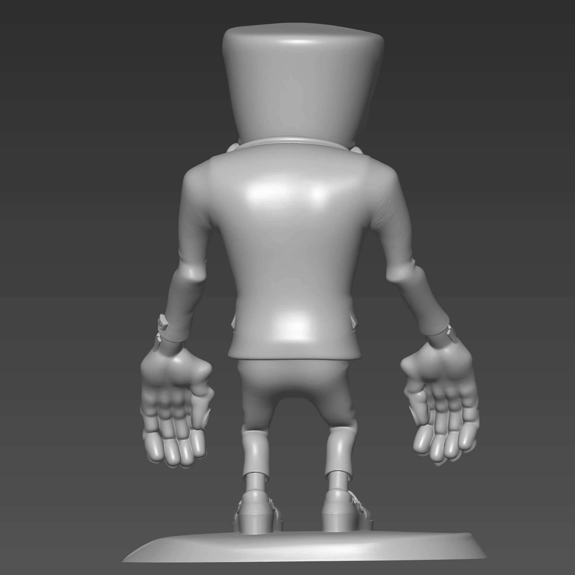 Frankenstein Monster 3D STL File Halloween Collectible Model 3D Model