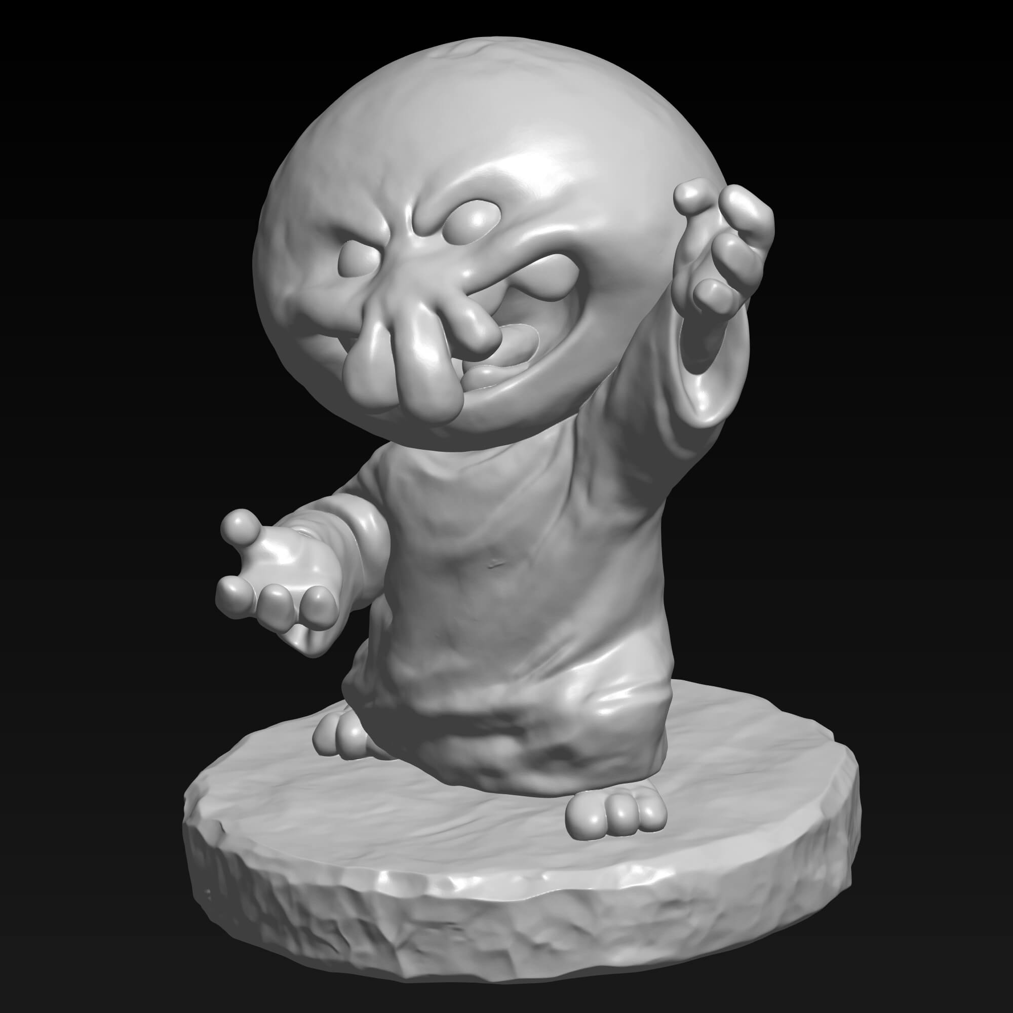 Goomi Minions and Monsters STL File for 3D Printing 3D Model