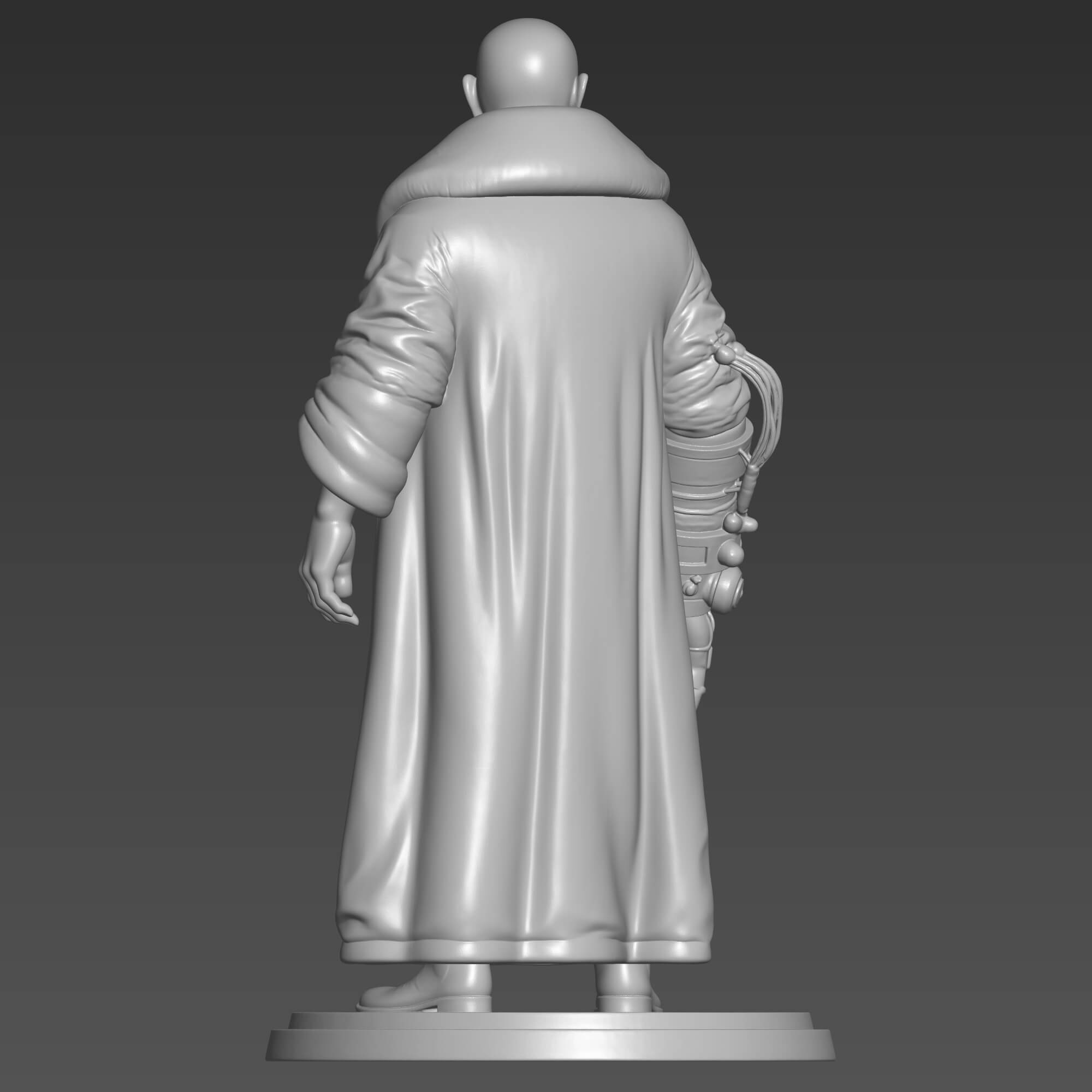 Grigori Rasputin STL File - Hellboy Villain 3D Print Model 3D Model