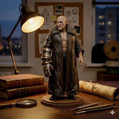 Grigori Rasputin STL File - Hellboy Villain 3D Print Model