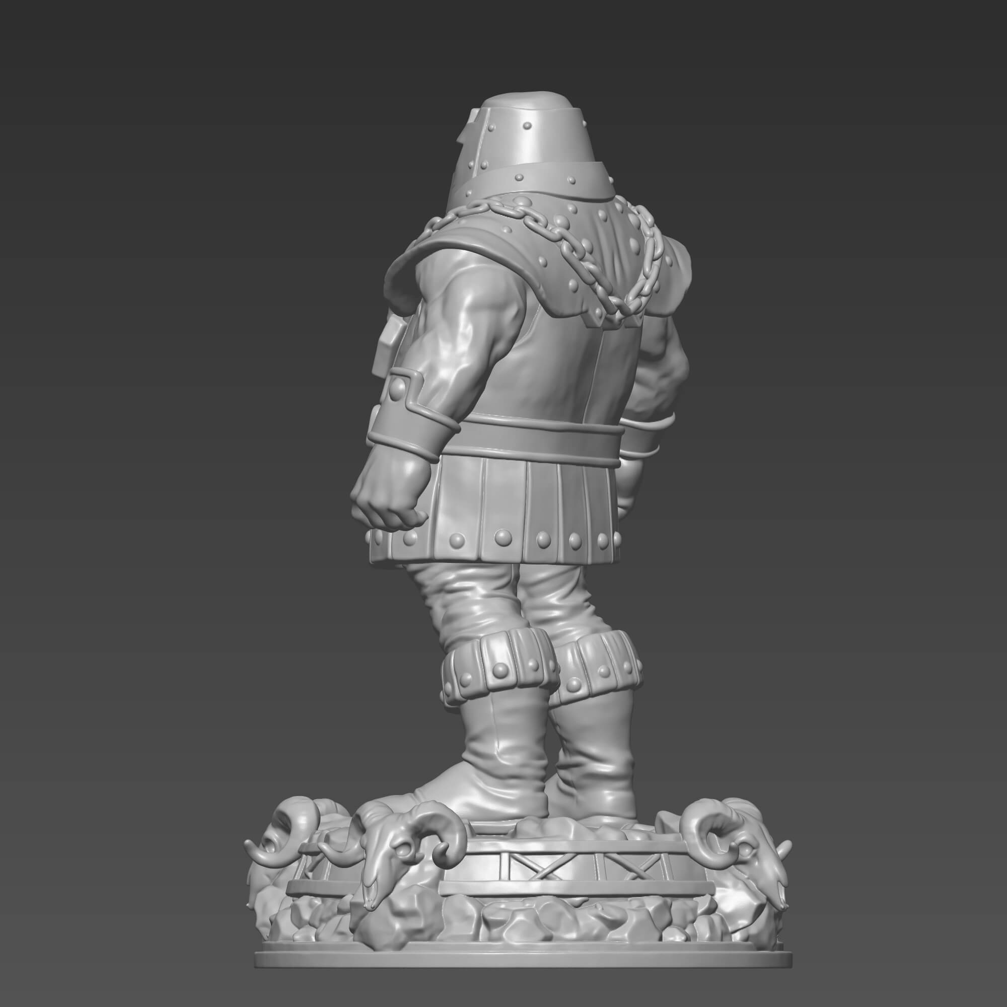 HeMan RamMan STL File Masters of the Universe 3D Model