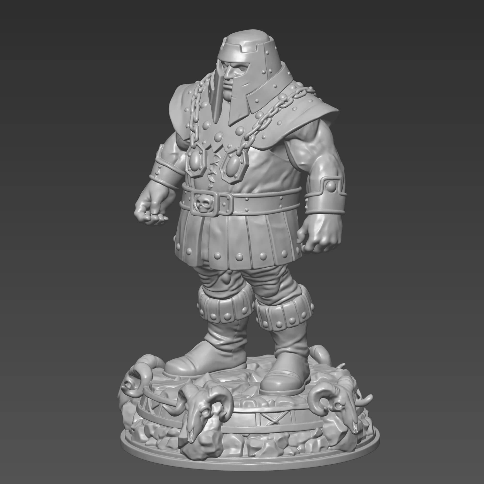 HeMan RamMan STL File Masters of the Universe 3D Model