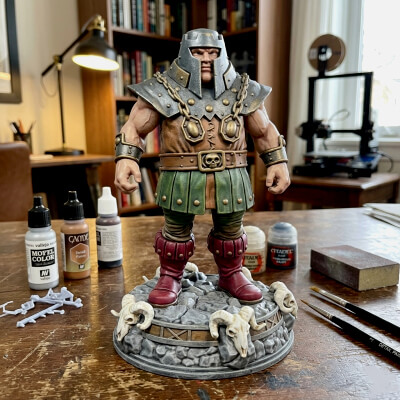 HeMan RamMan STL File Masters of the Universe