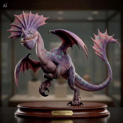 Hobblegrunt Dragon 3D STL File for 3D Printing