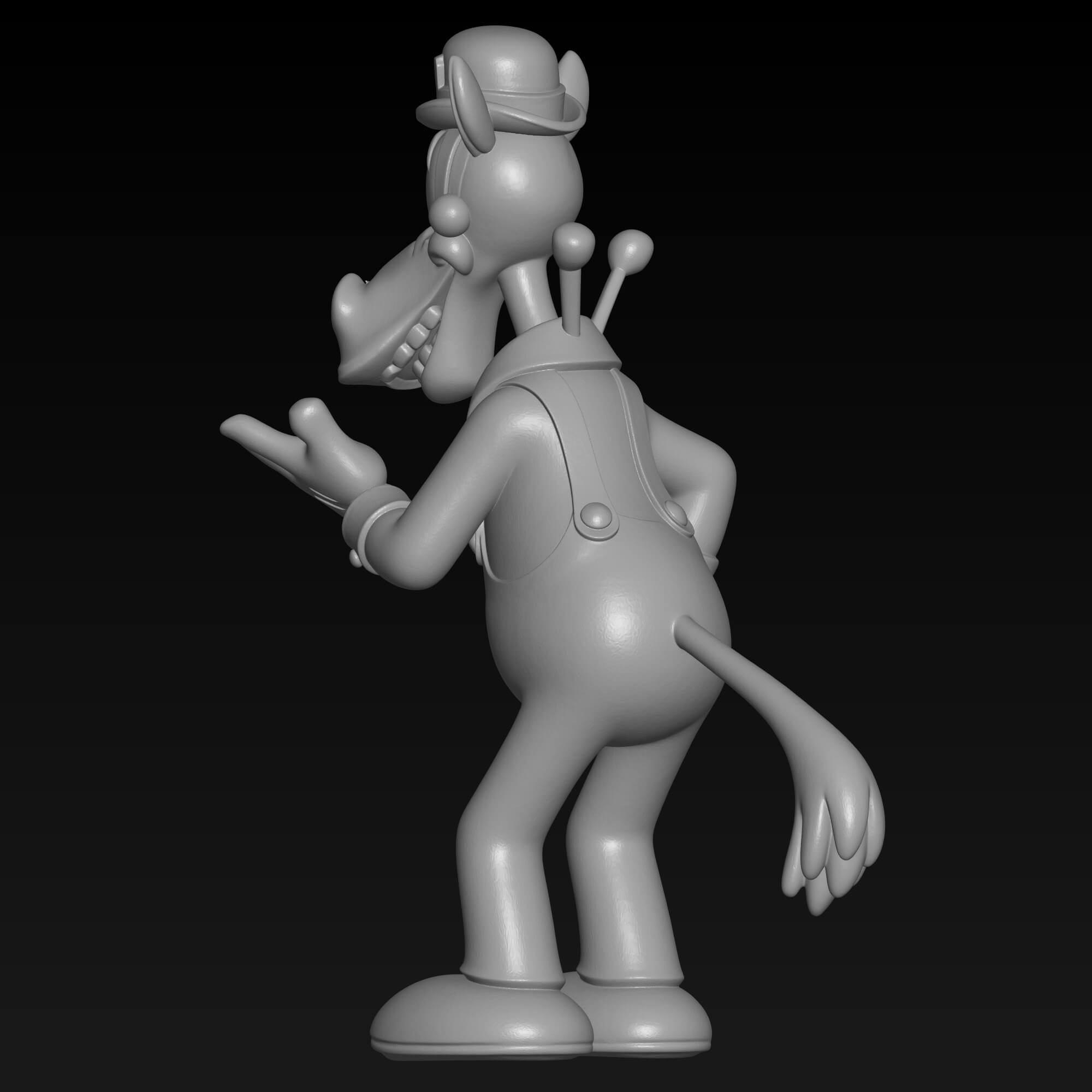 Horace Horsecollar Classic Disney Retro 3d Print STL File 3D Model