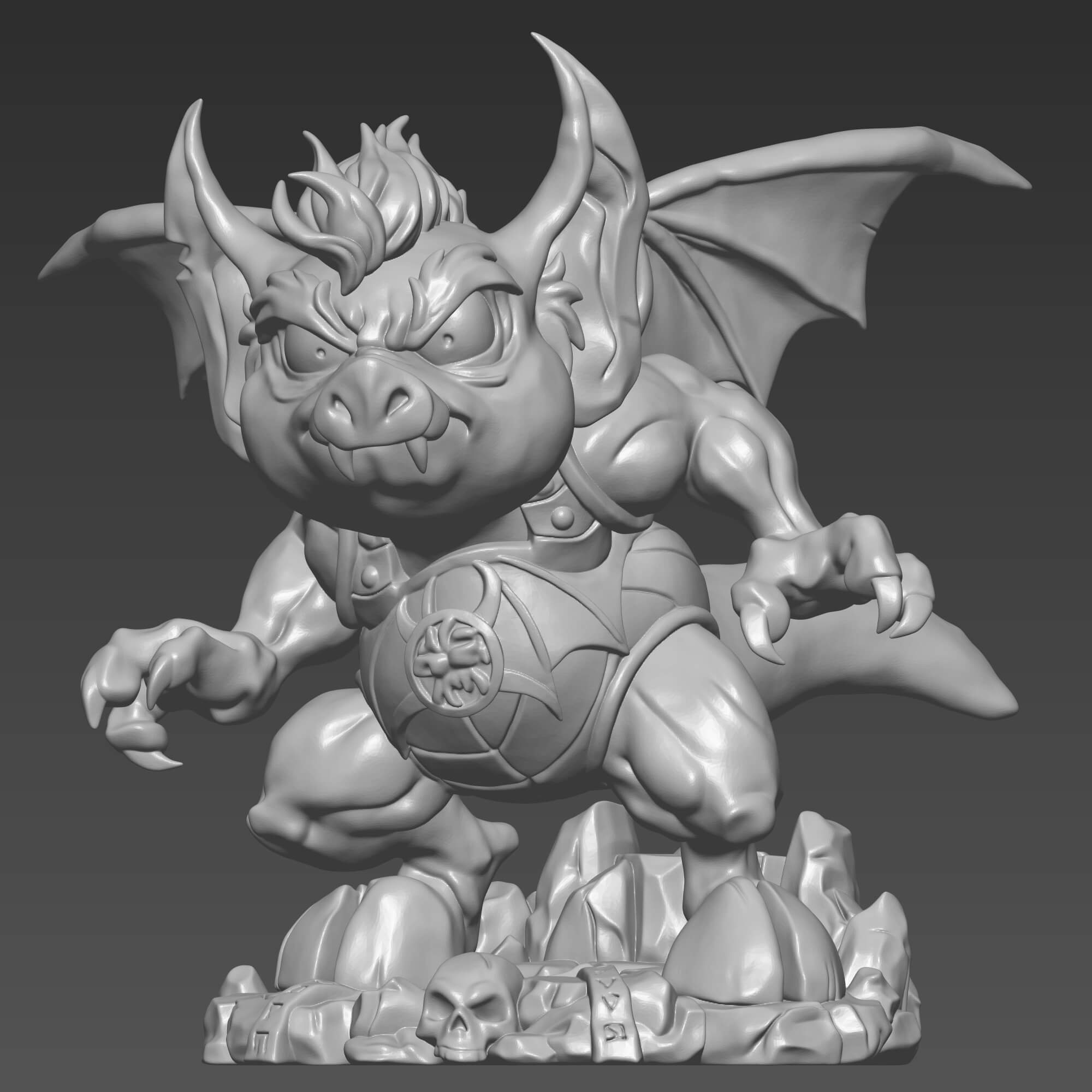 Imp Motu 3D STL File - He-Man Horde FDM Printer Figurine 3D Model