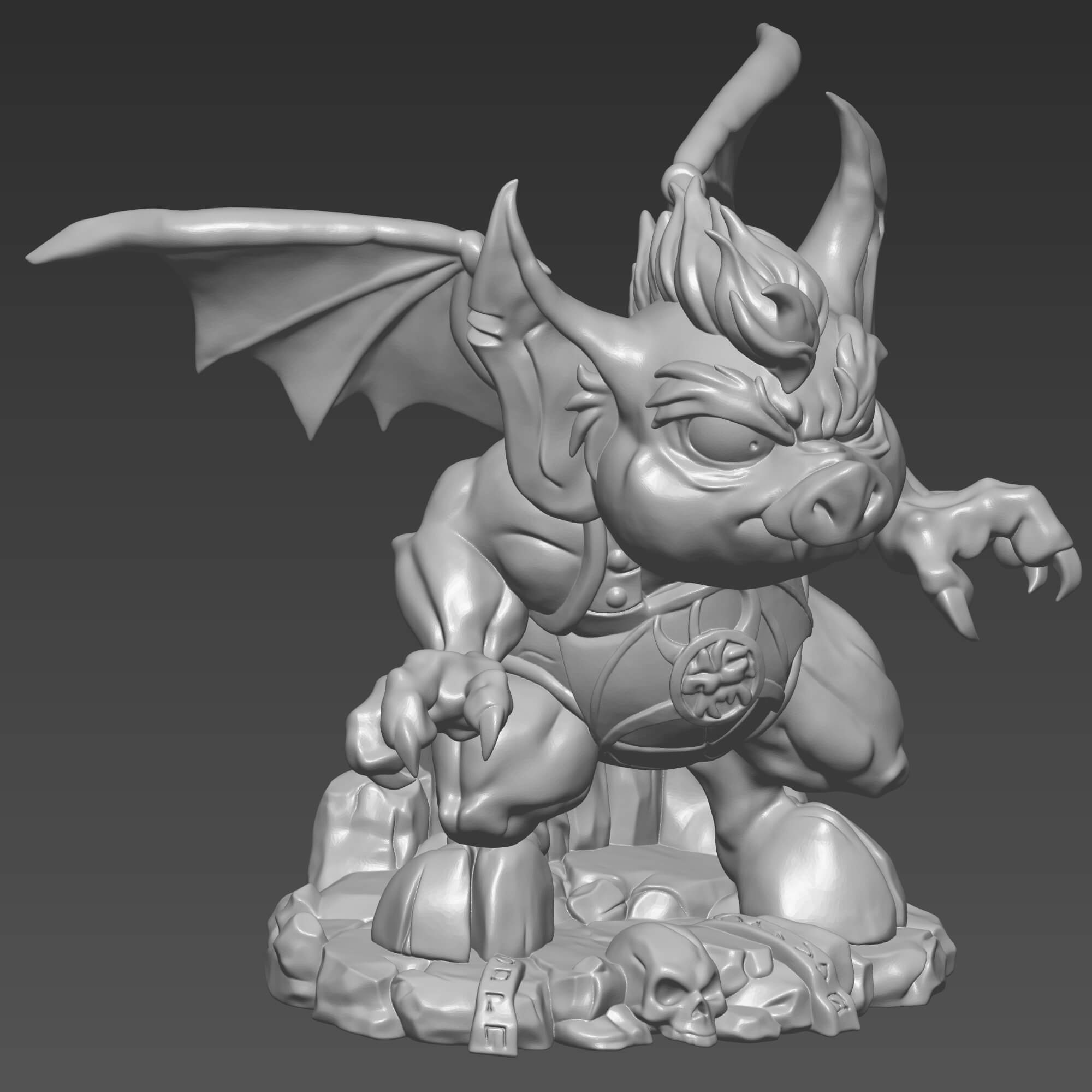 Imp Motu 3D STL File - He-Man Horde FDM Printer Figurine 3D Model