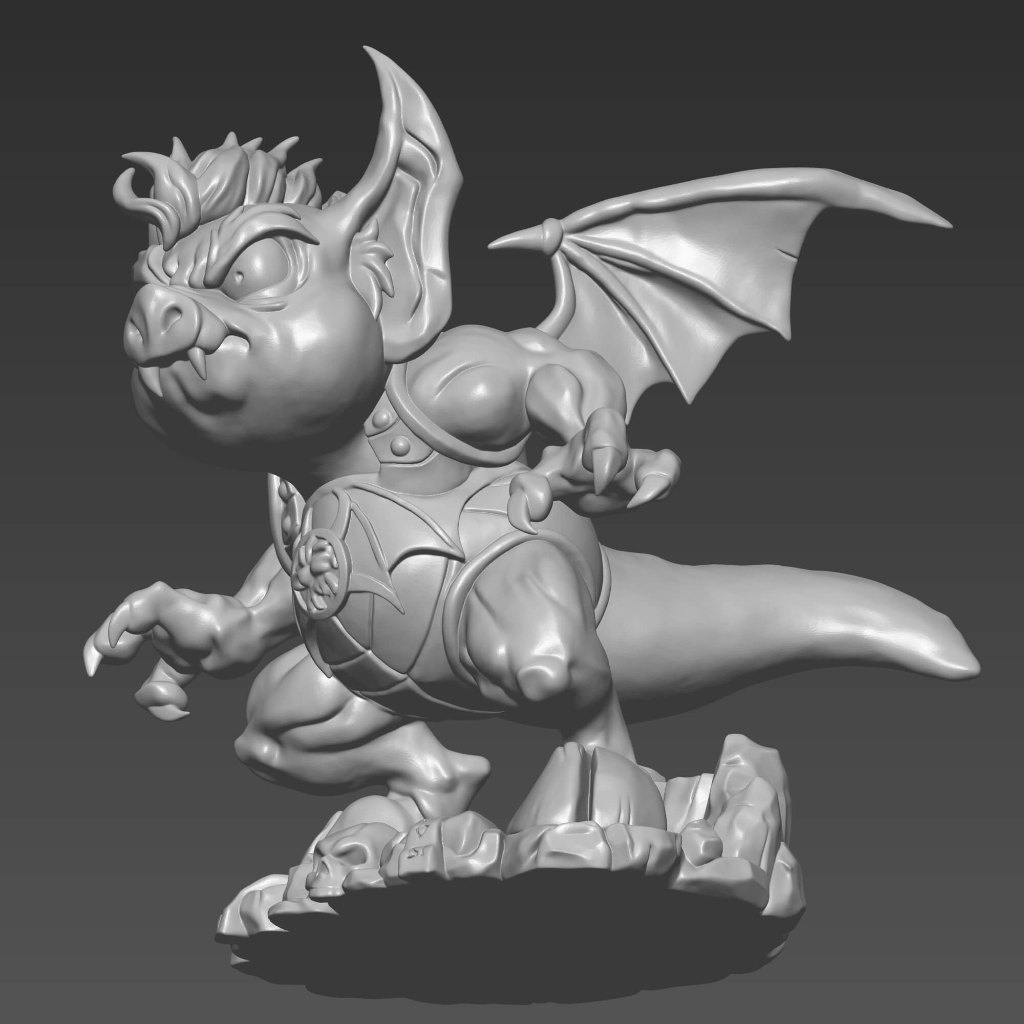 Imp Motu 3D STL File - He-Man Horde FDM Printer Figurine 3D Model