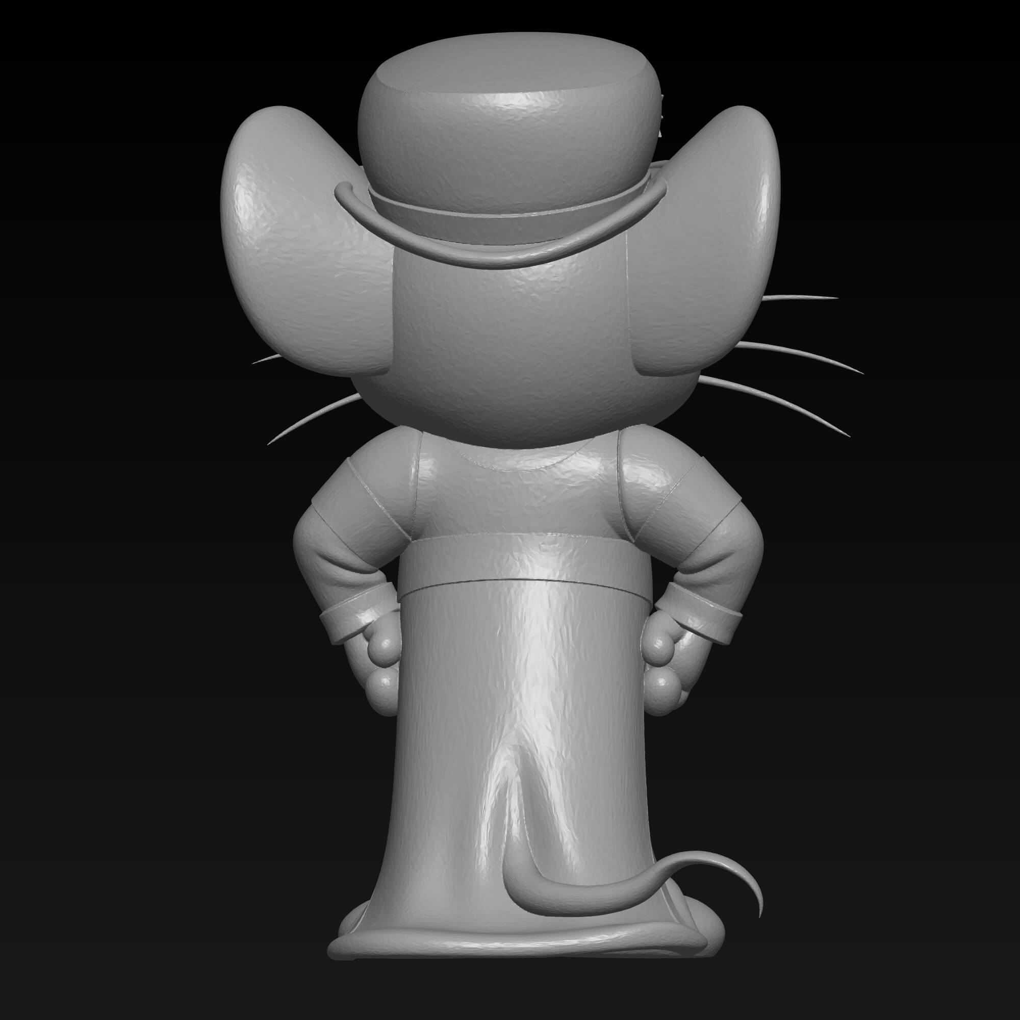 Jerrys Cousin Muscles Mouse 3D STL File - Tom and Jerry 3D Model