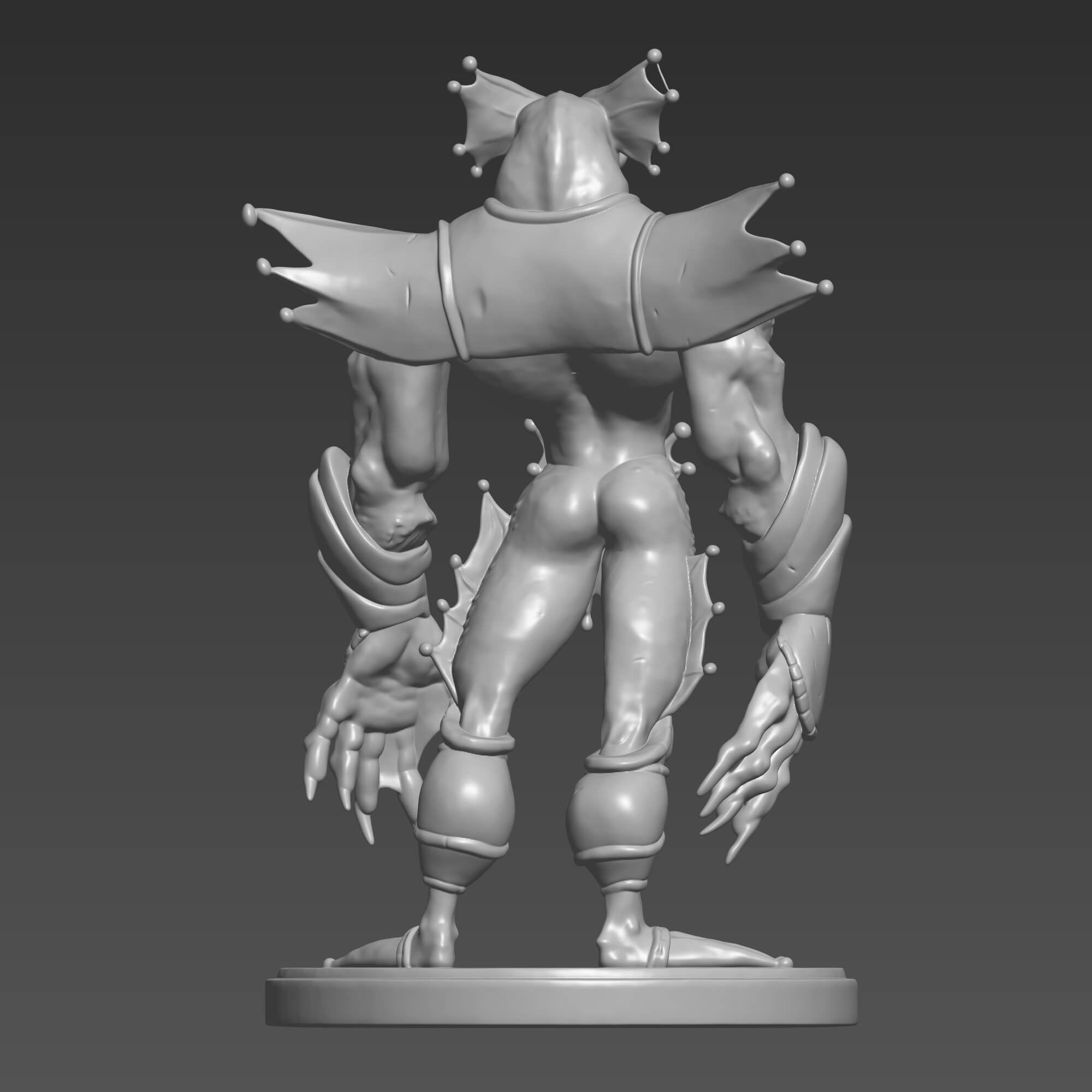 Merman 3D Print STL Masters of the Universe Mer-Man Figure 3D Model