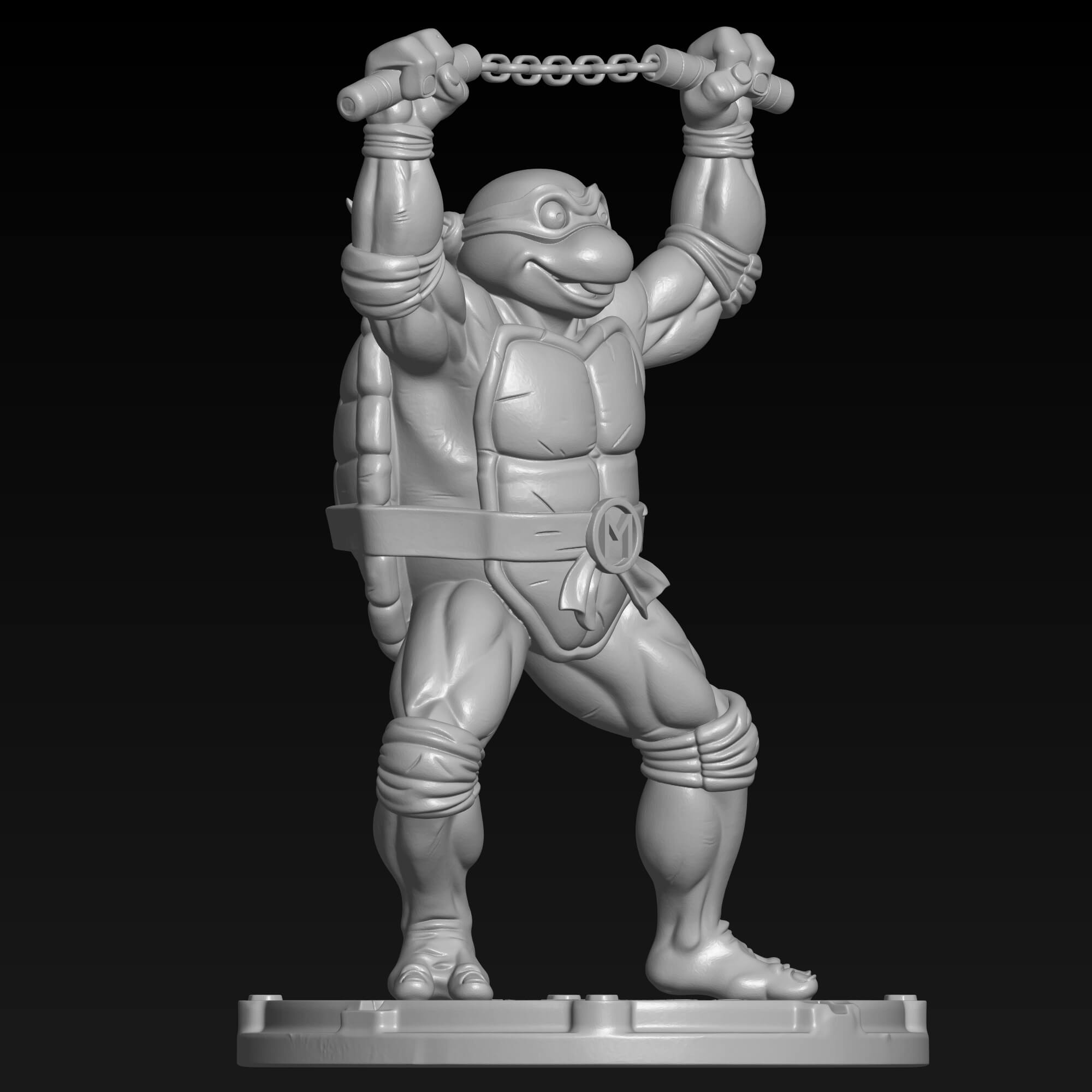 Michelangelo TMNT 3D STL File 3D Model