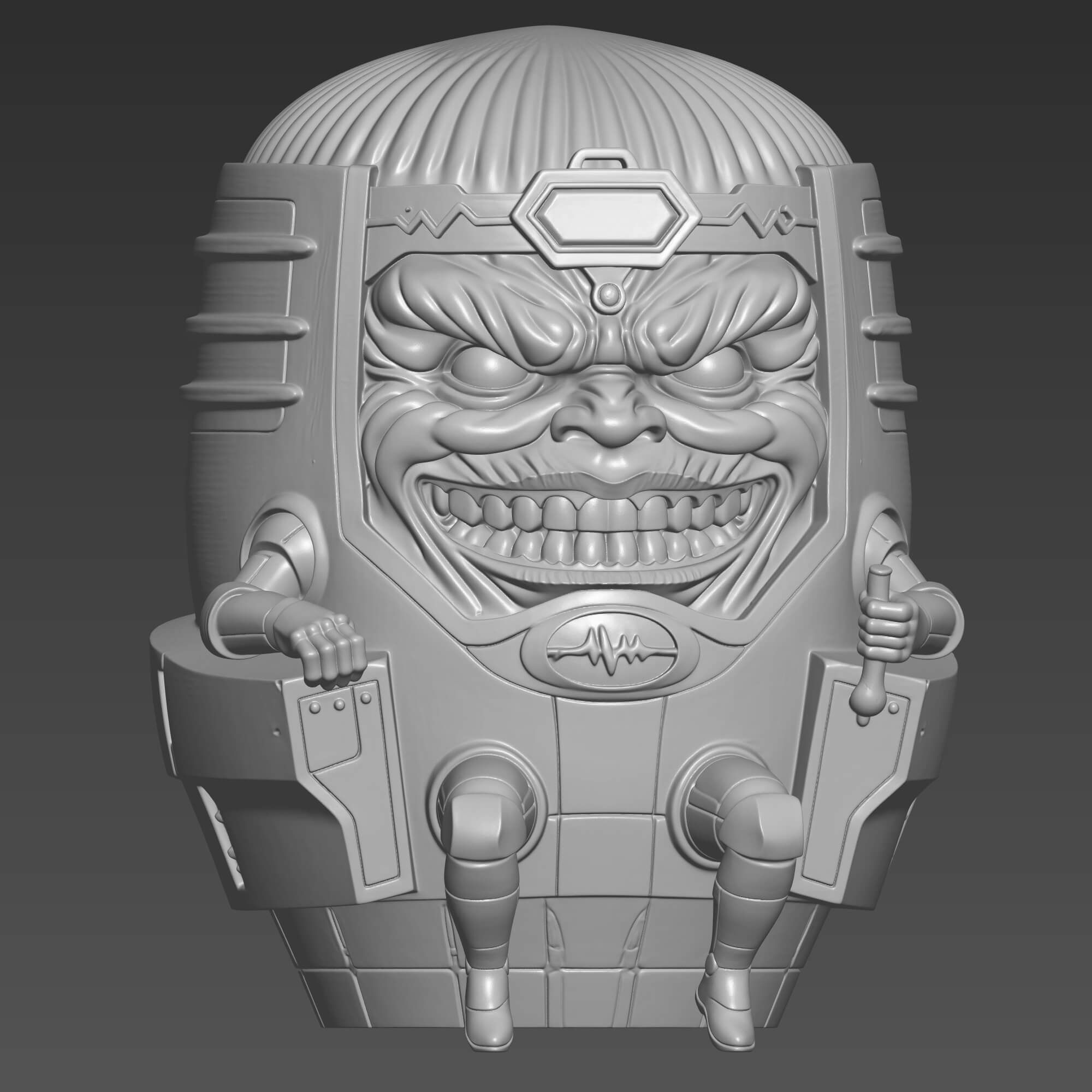 MODOK STL File for 3D Printing 3D Model