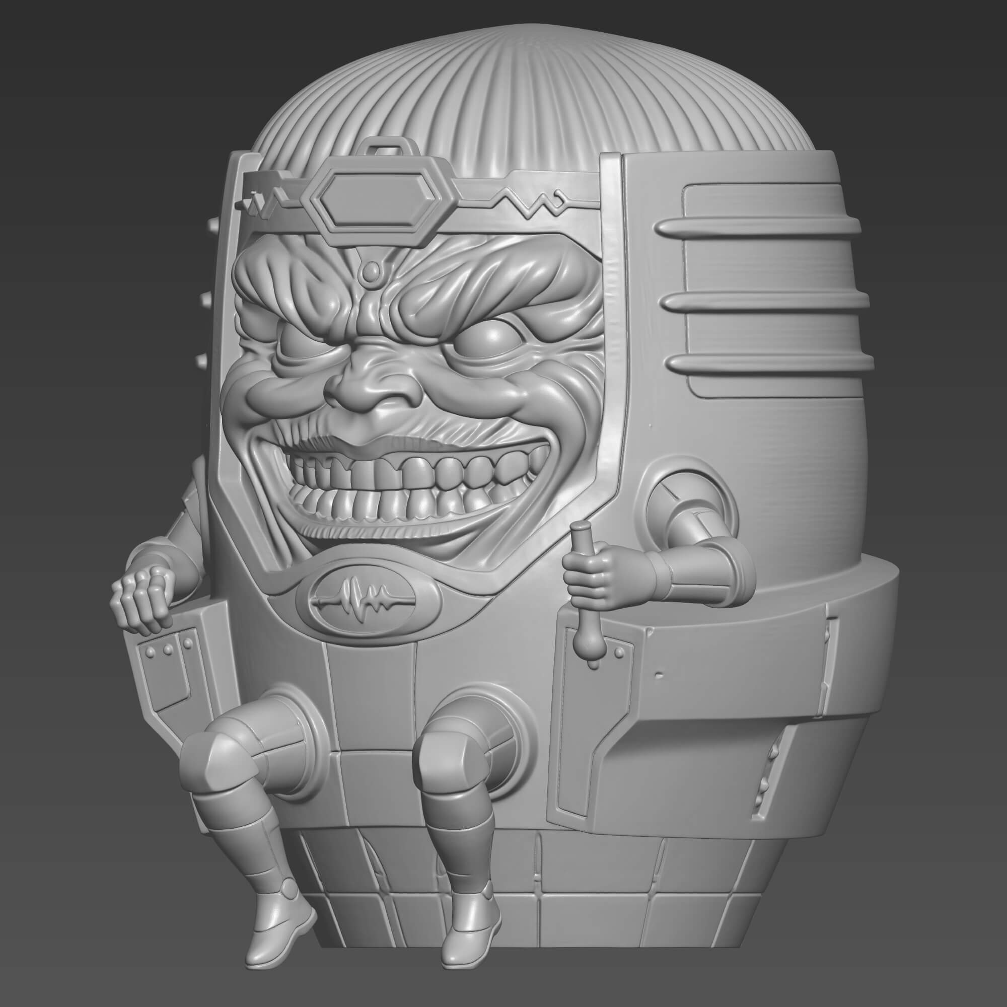 MODOK STL File for 3D Printing 3D Model