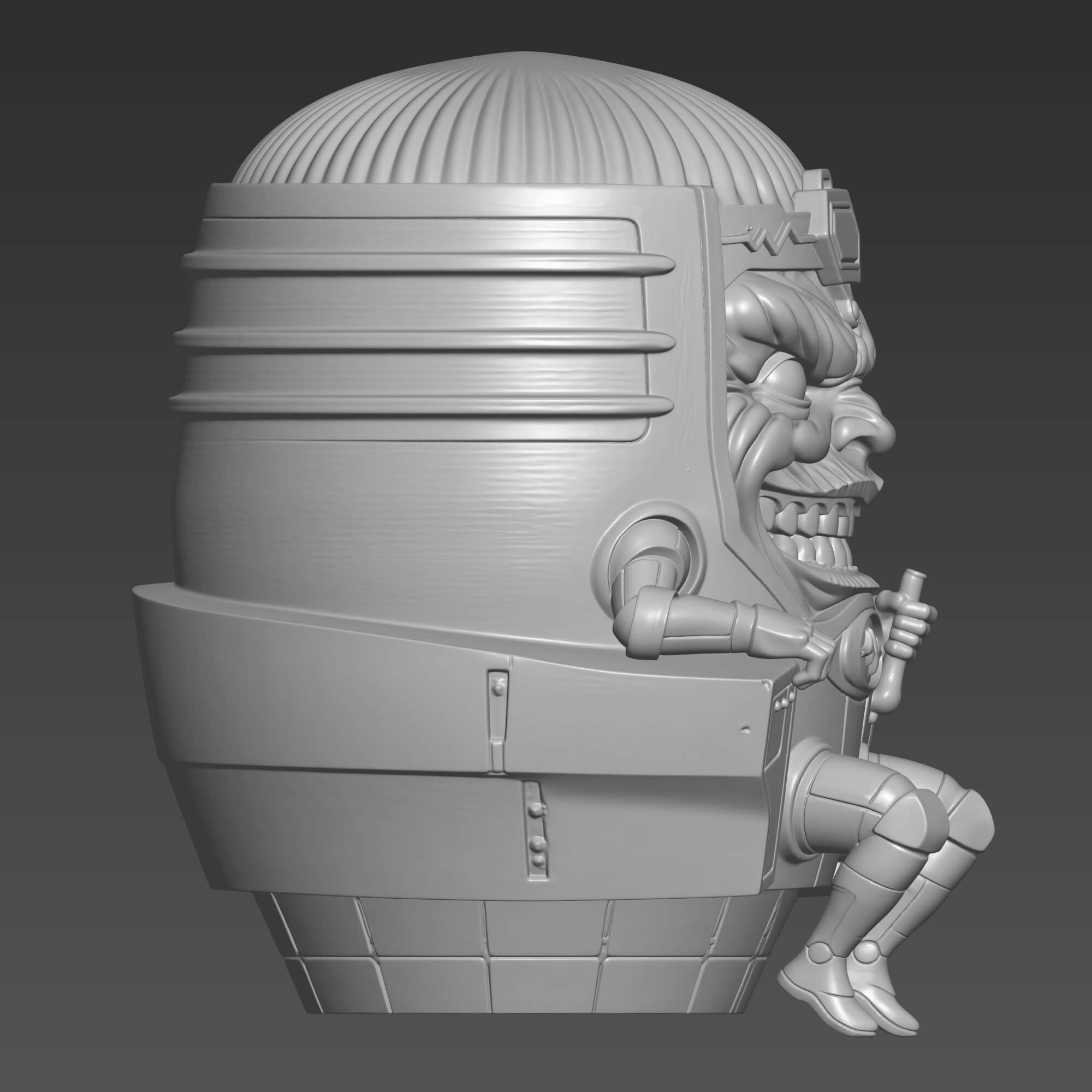 MODOK STL File for 3D Printing 3D Model