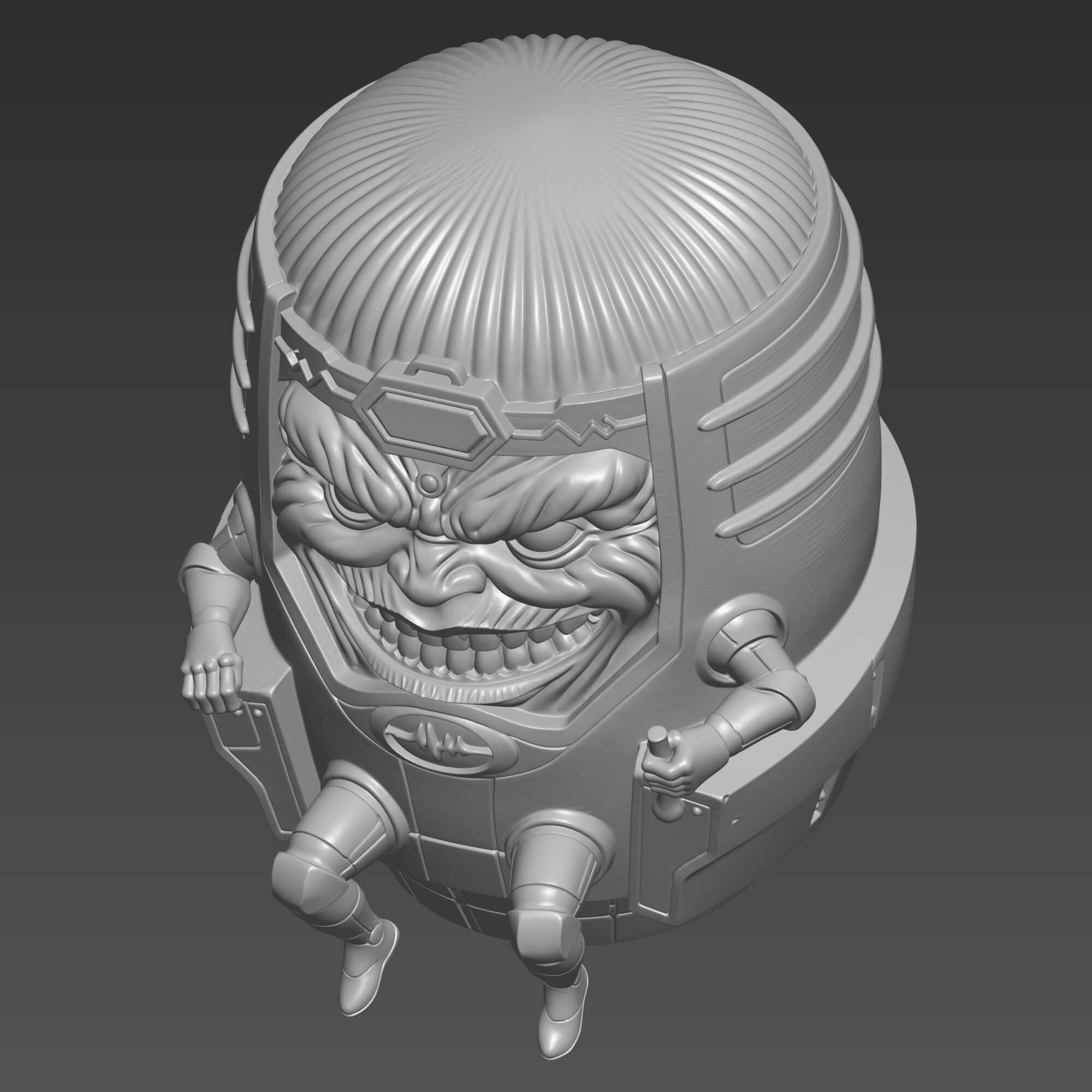 MODOK STL File for 3D Printing 3D Model