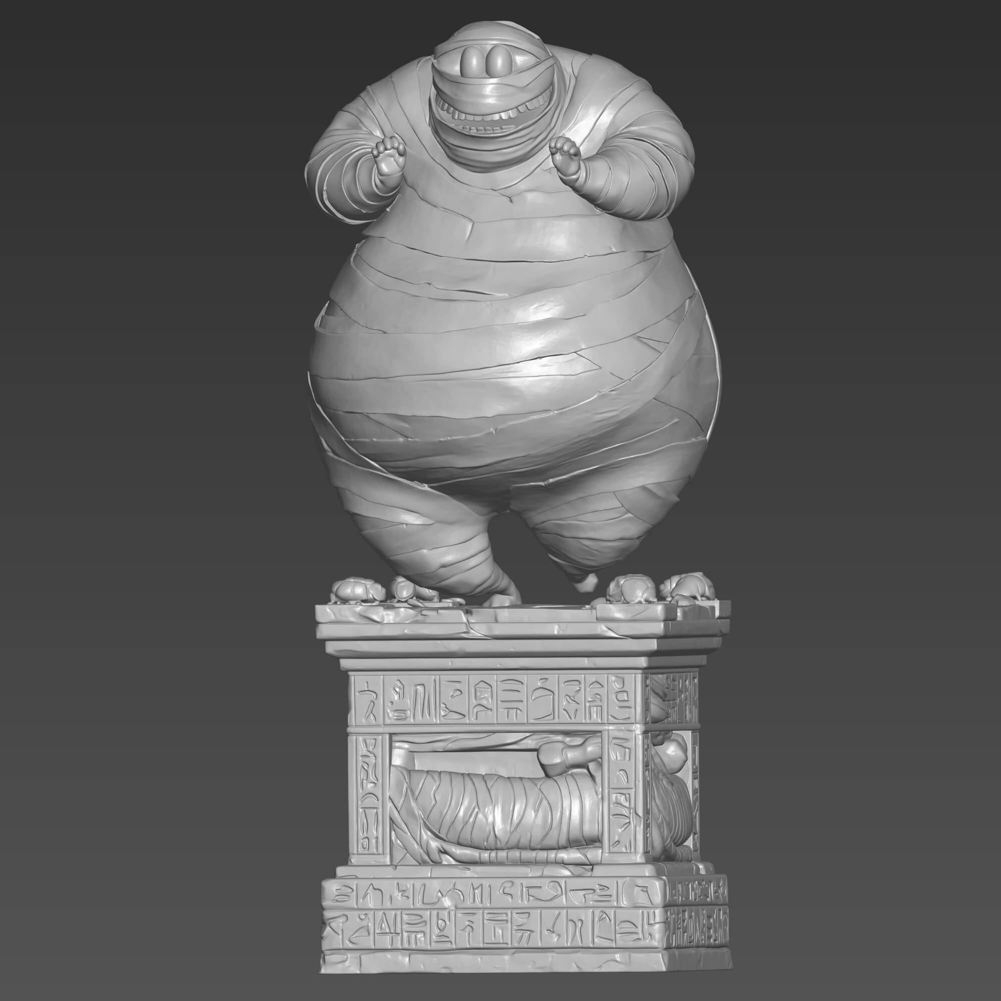 Murray the Mummy 3D STL File - Hotel Transylvania Figurine 3D Model