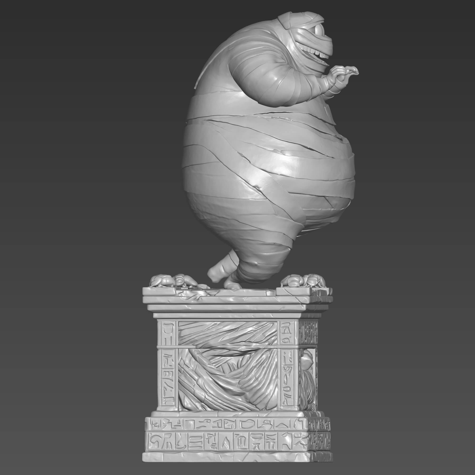 Murray the Mummy 3D STL File - Hotel Transylvania Figurine 3D Model