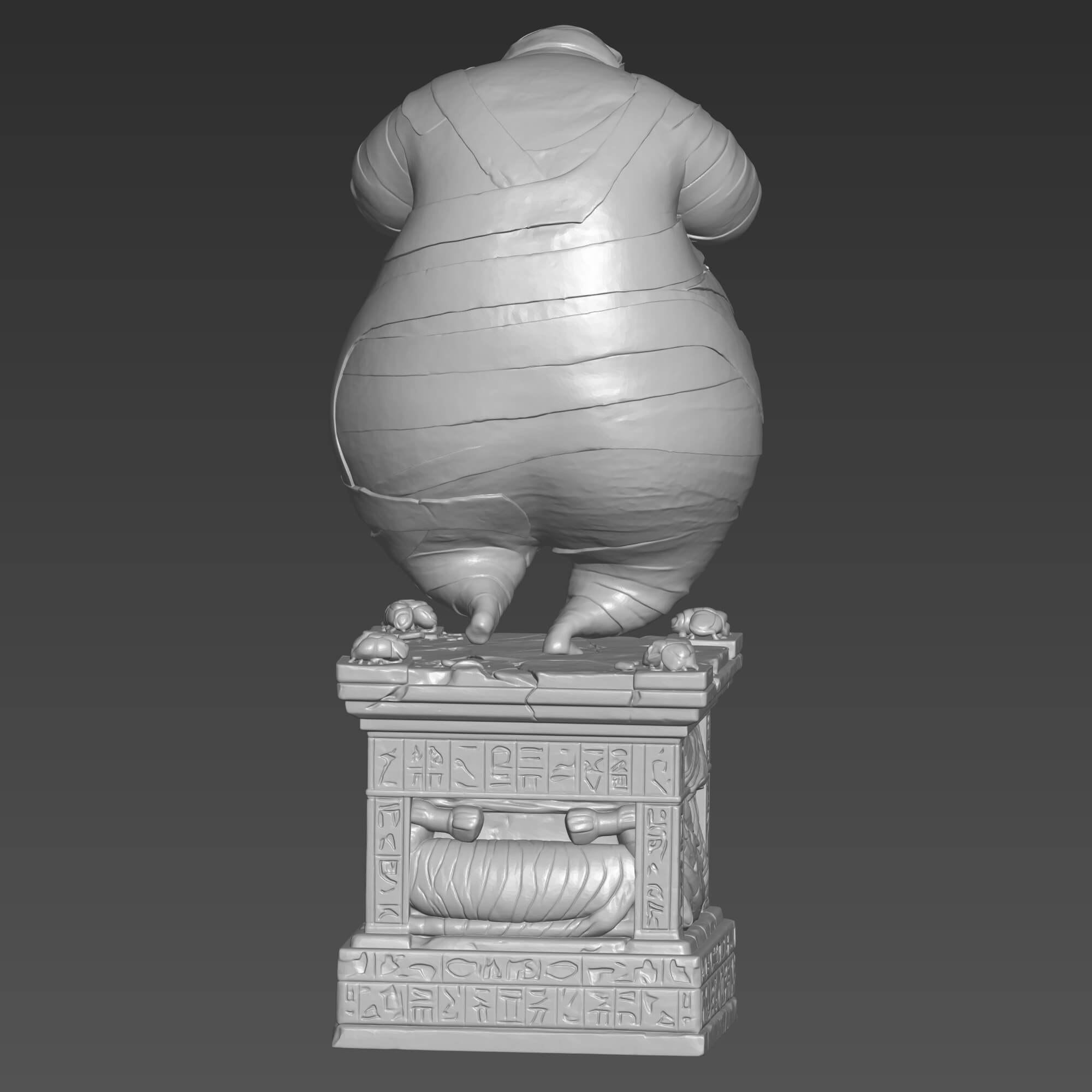 Murray the Mummy 3D STL File - Hotel Transylvania Figurine 3D Model