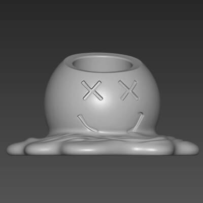 Nirvana Smiley Pen Holder STL File