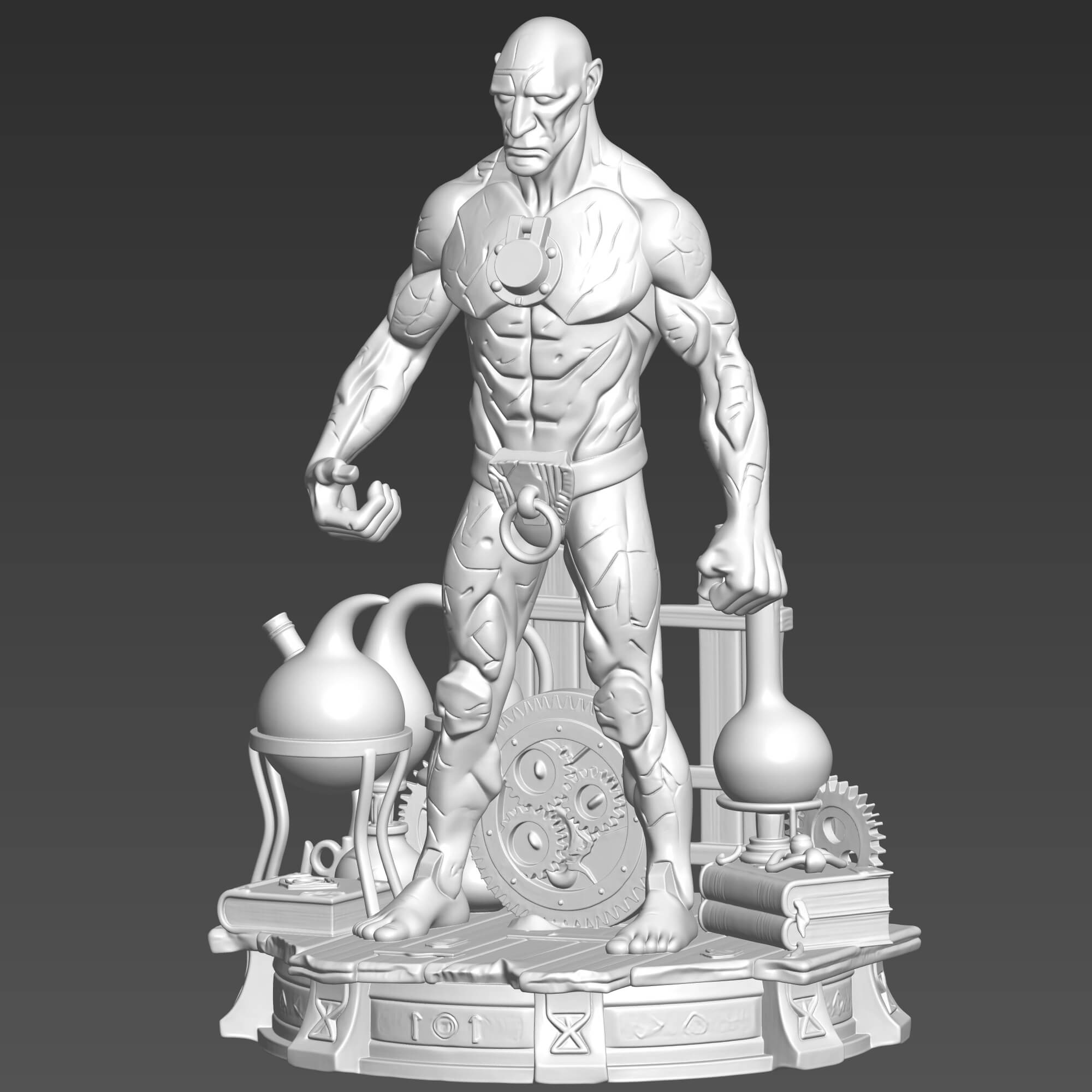 Roger the Homunculus 3D STL File High Hellboy FanArt 3D Model