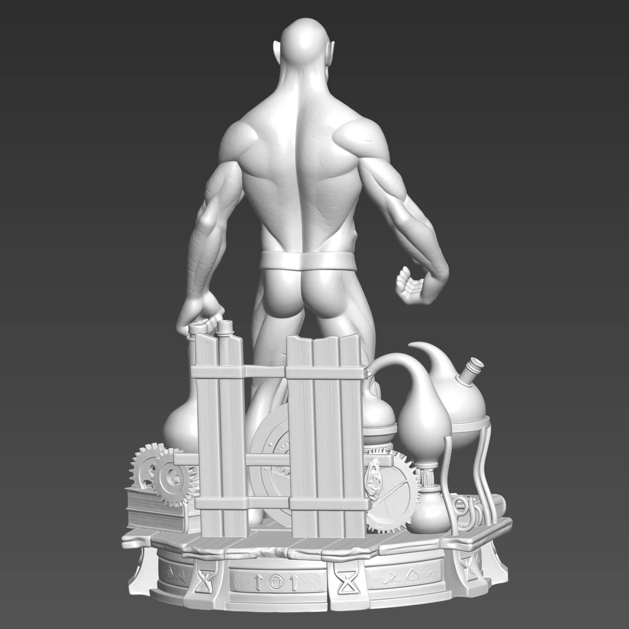 Roger the Homunculus 3D STL File High Hellboy FanArt 3D Model