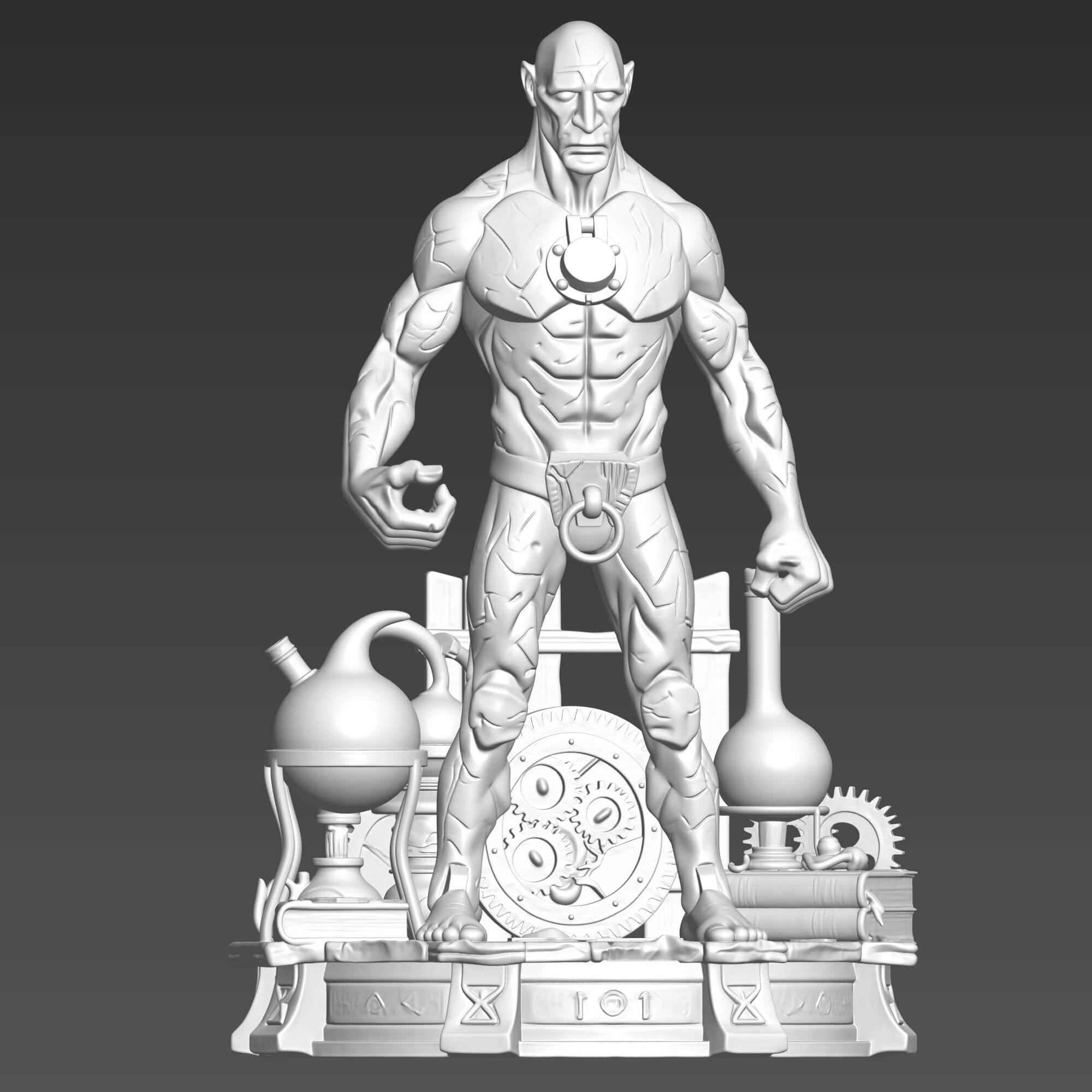 Roger the Homunculus 3D STL File High Hellboy FanArt 3D Model