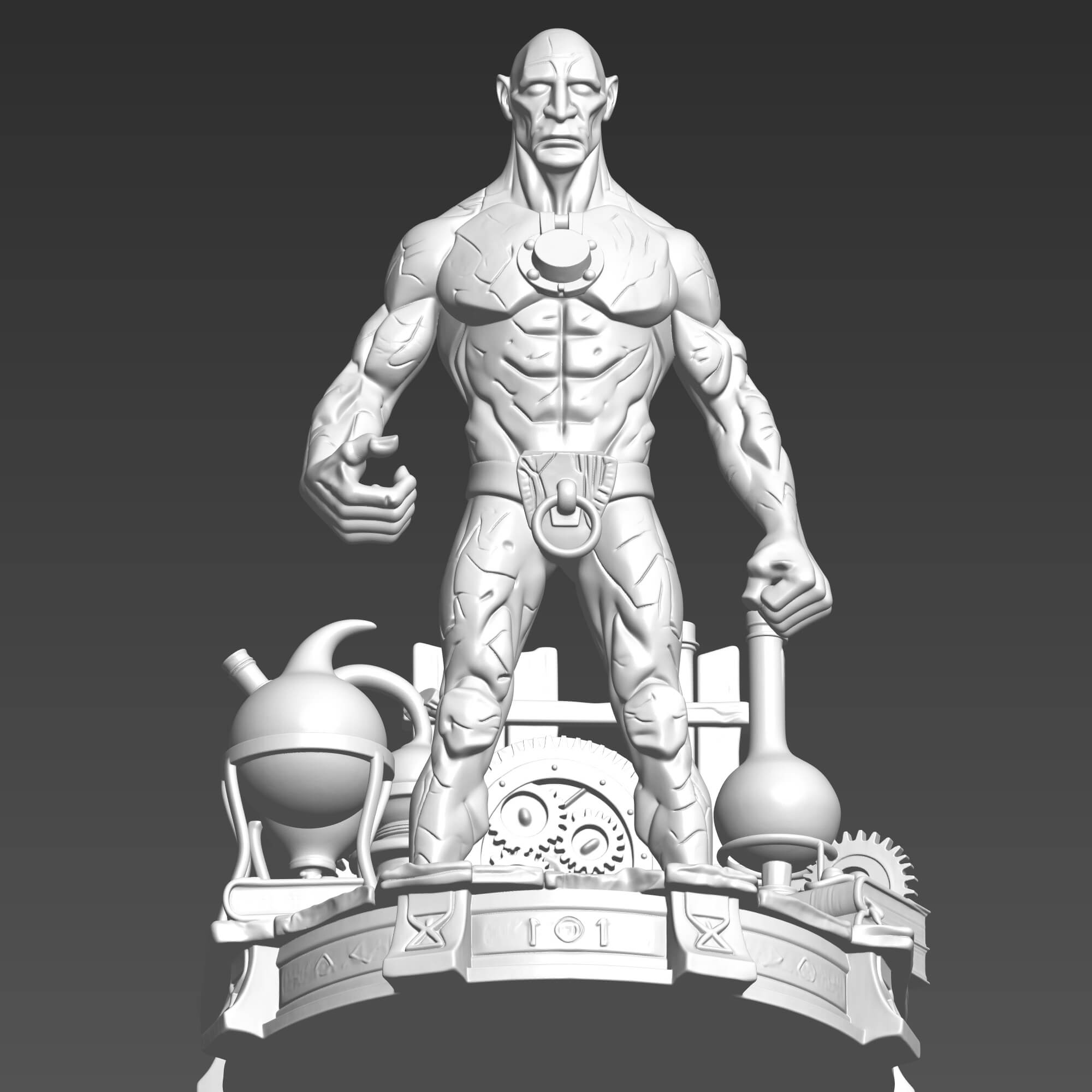 Roger the Homunculus 3D STL File High Hellboy FanArt 3D Model