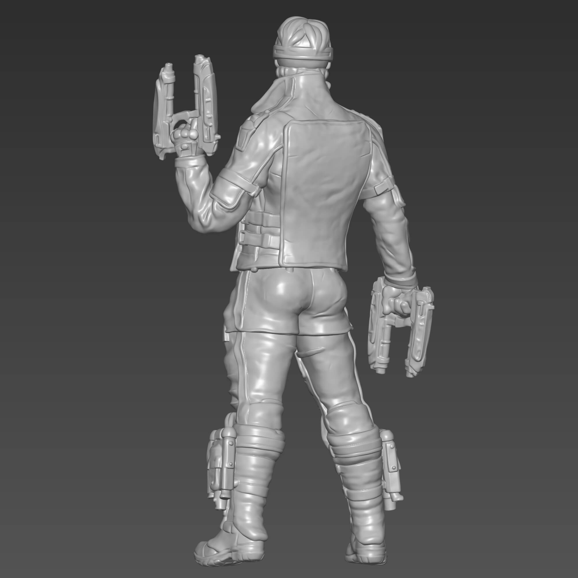 Star-Lord 3D STL File High Detail Galactic Hero 3D Model