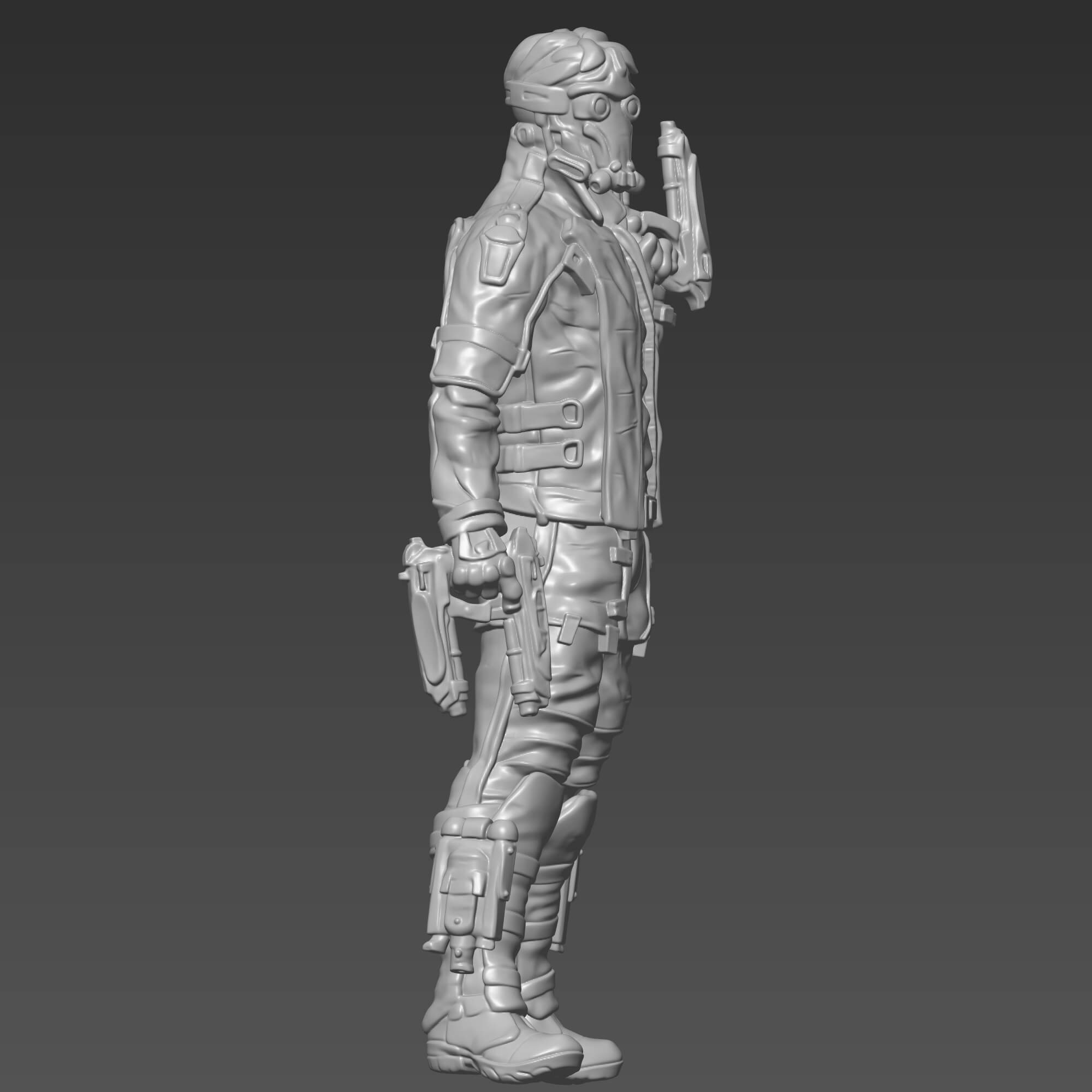 Star-Lord 3D STL File High Detail Galactic Hero 3D Model