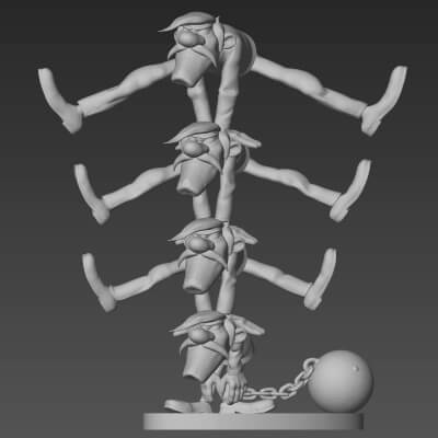 The Dalton Brothers (Lucky Luke) 3D STL File