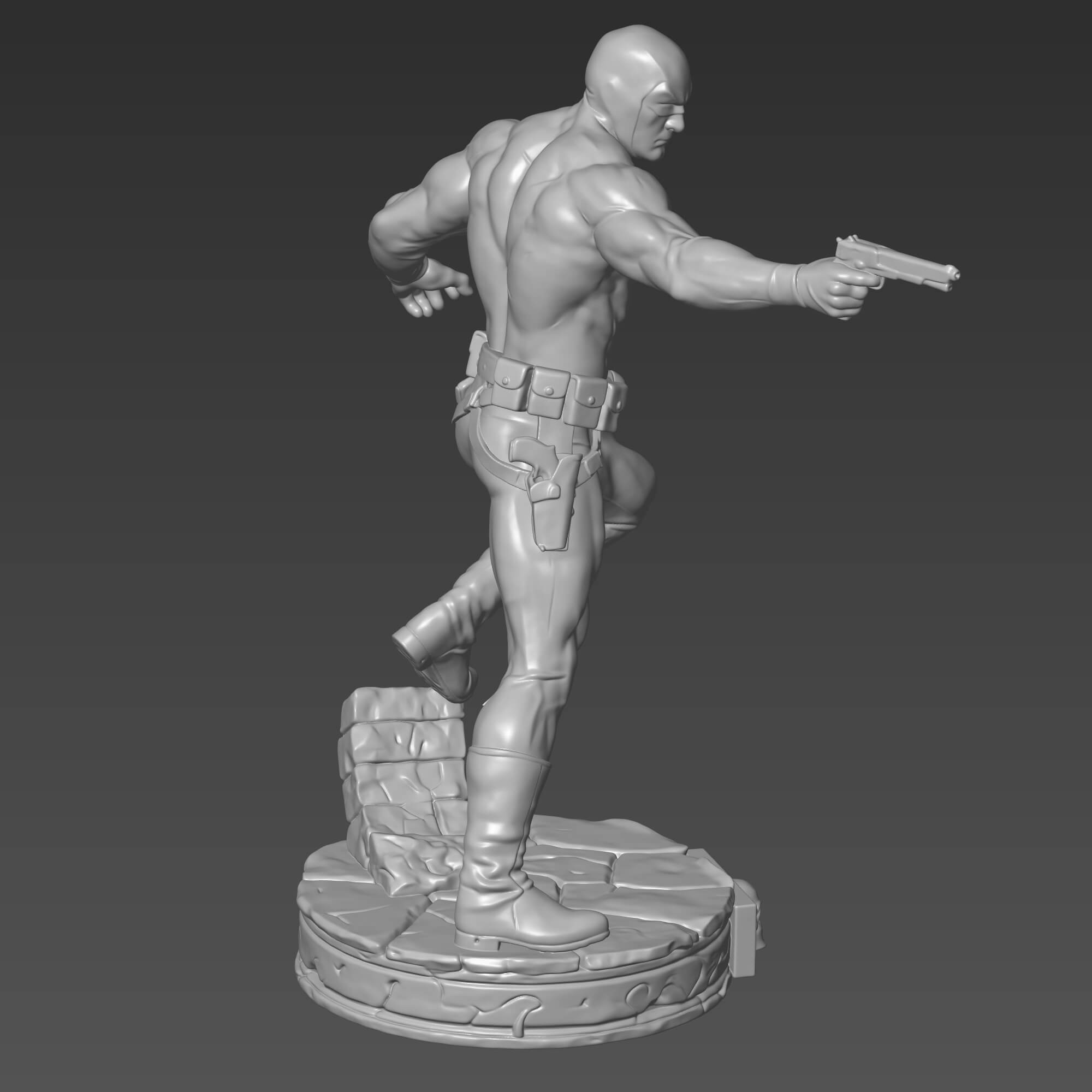 The Phantom Statue STL File for 3D Printing 3D Model