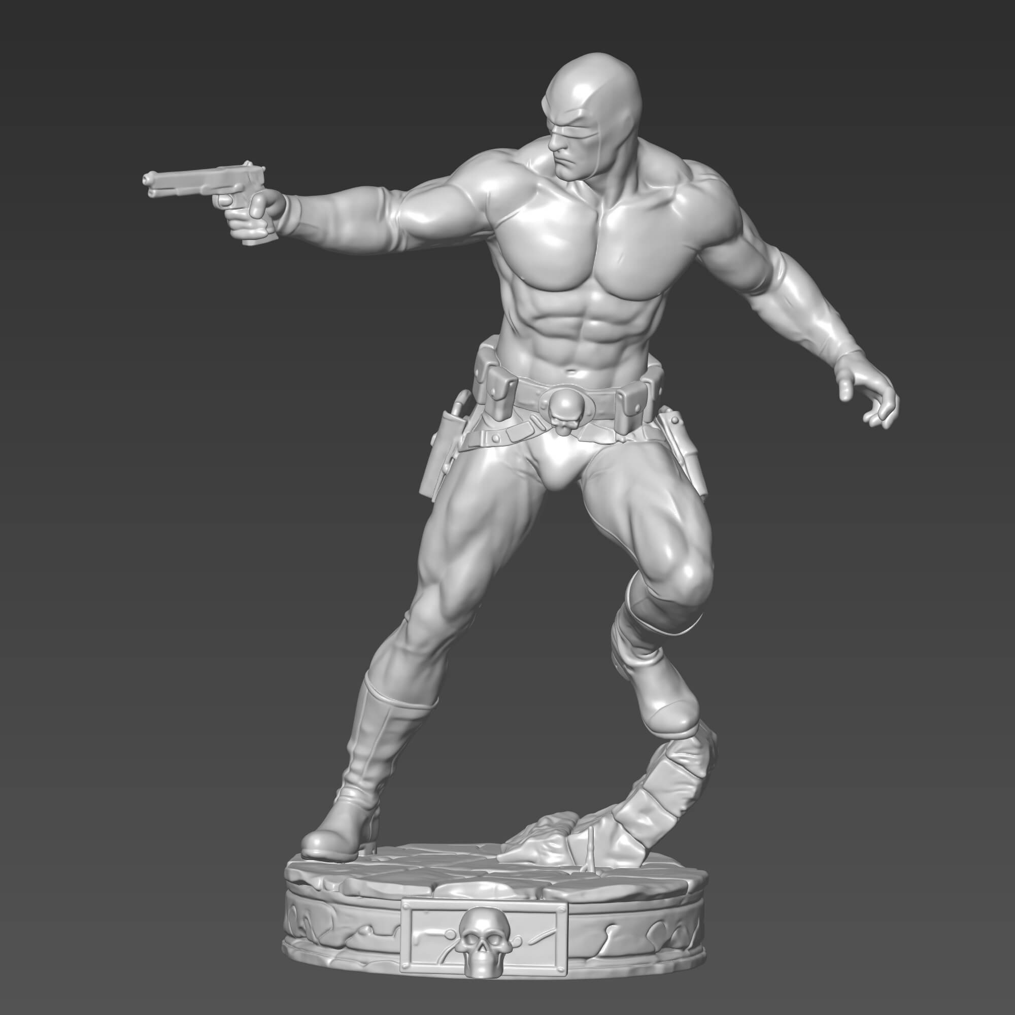 The Phantom Statue STL File for 3D Printing 3D Model