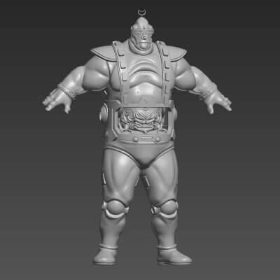 TMNT Krang Android Suit STL Ninja Turtles Villain 3D Print