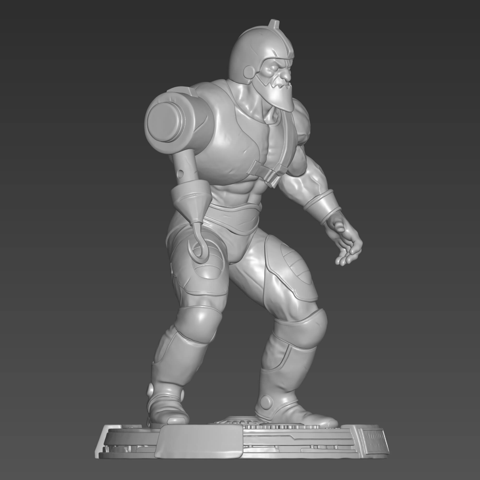 Trap Jaw 3D STL File He-Man Masters of the Universe Figure 3D Model