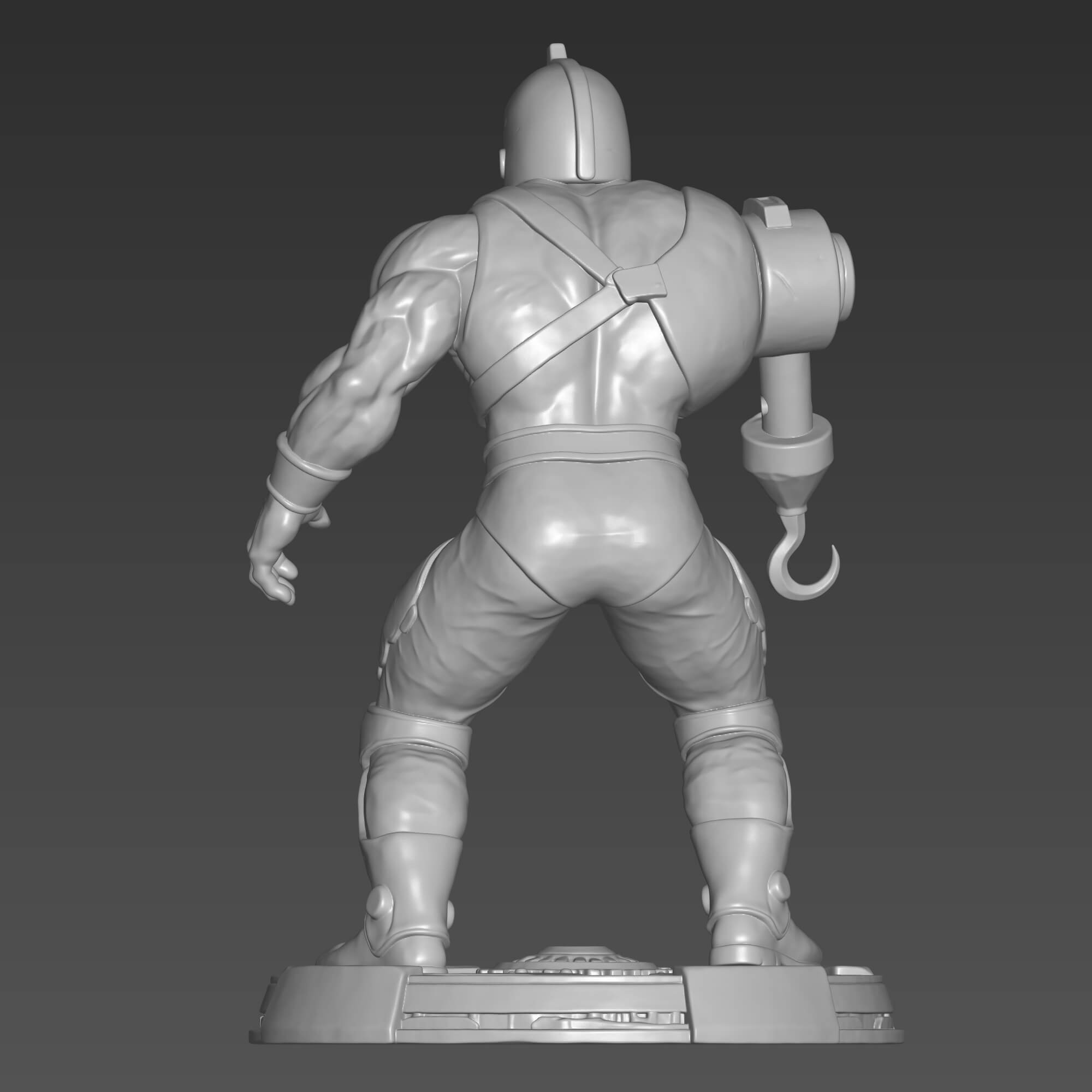Trap Jaw 3D STL File He-Man Masters of the Universe Figure 3D Model