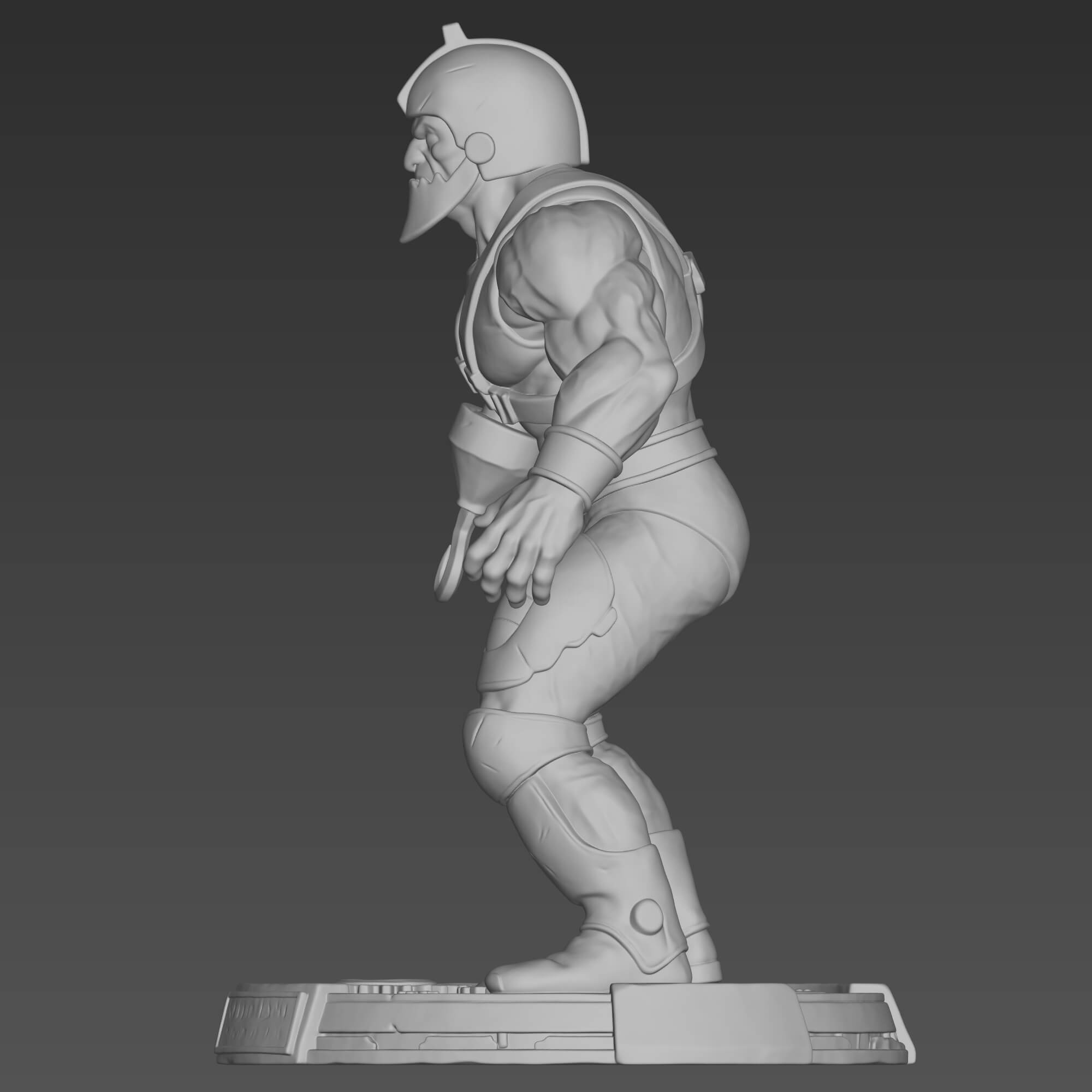 Trap Jaw 3D STL File He-Man Masters of the Universe Figure 3D Model
