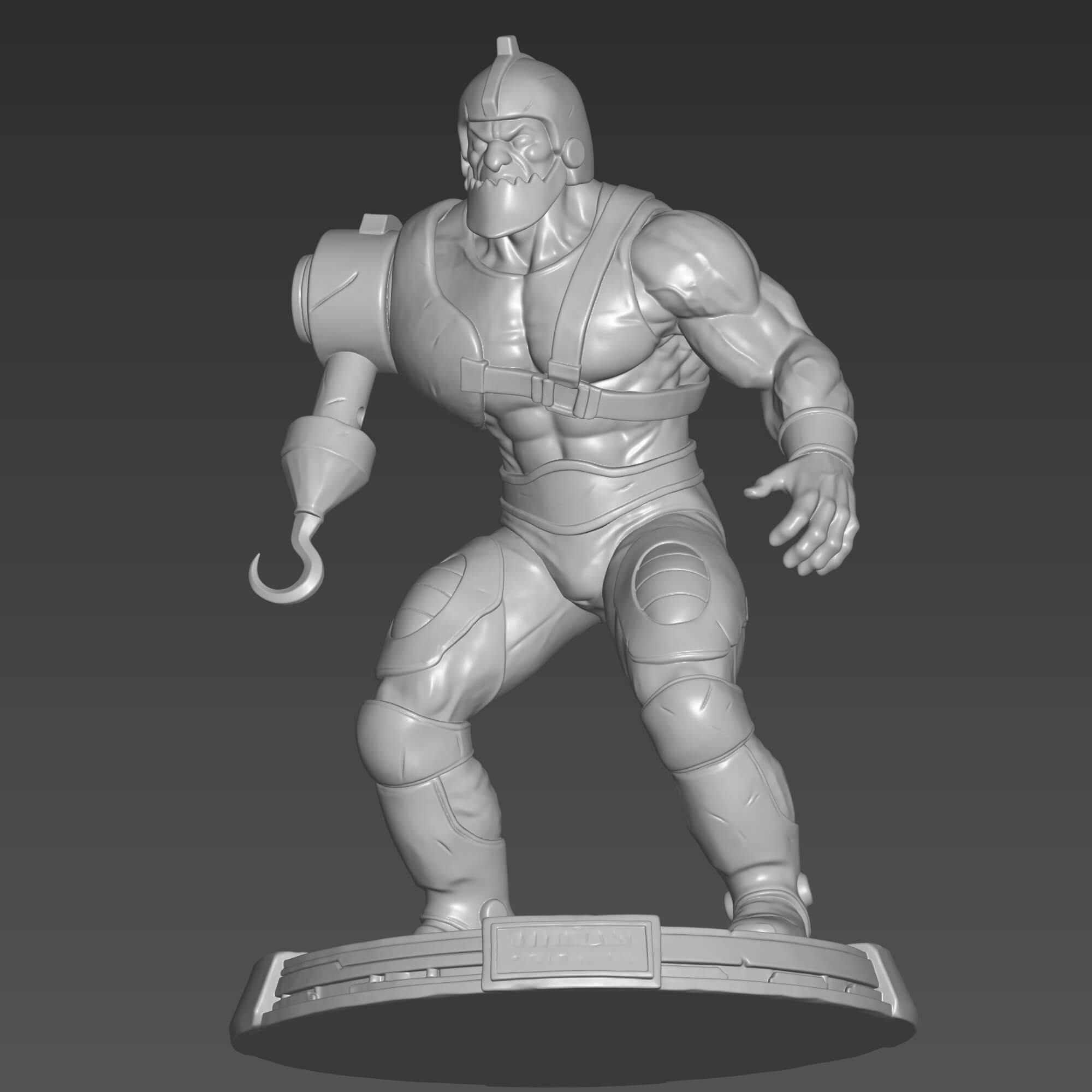Trap Jaw 3D STL File He-Man Masters of the Universe Figure 3D Model
