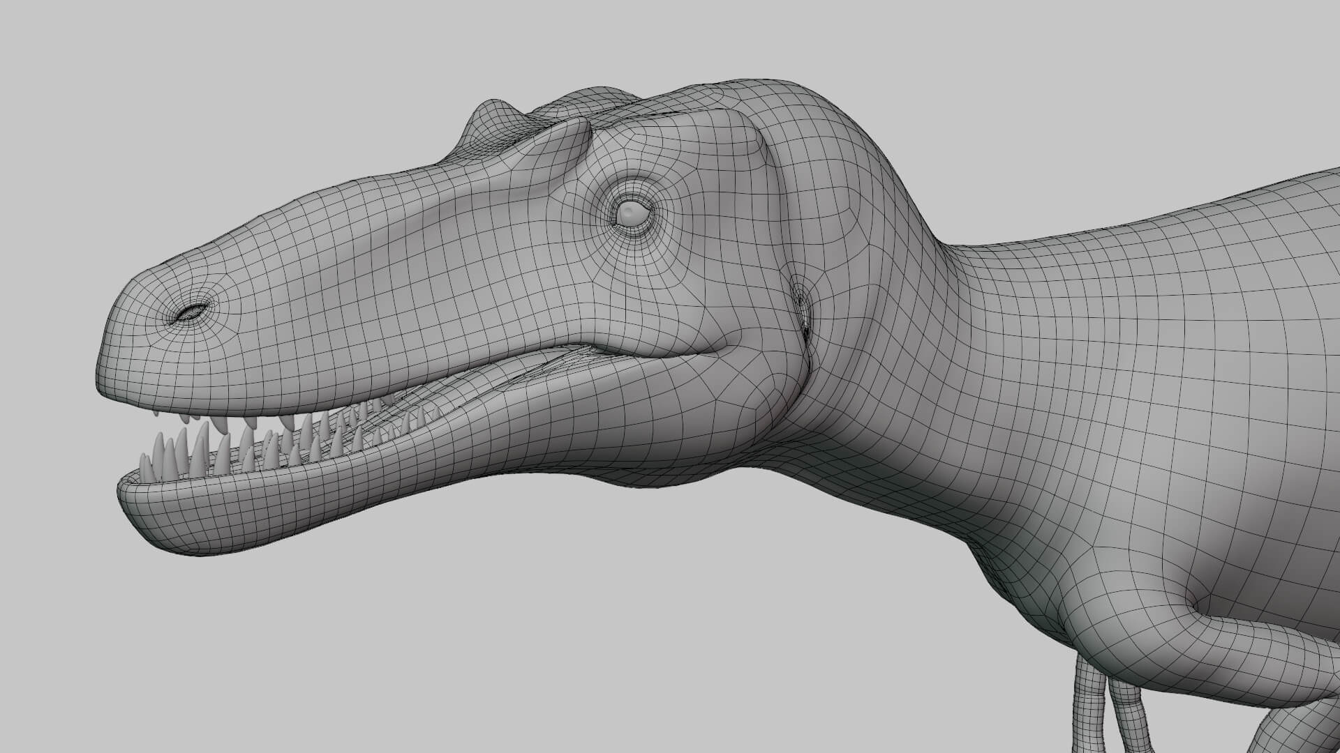 Nanotyrannus Rig 3D Model
