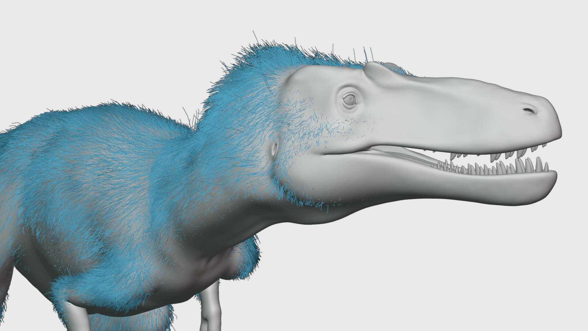 Nanotyrannus Rig 3D Model