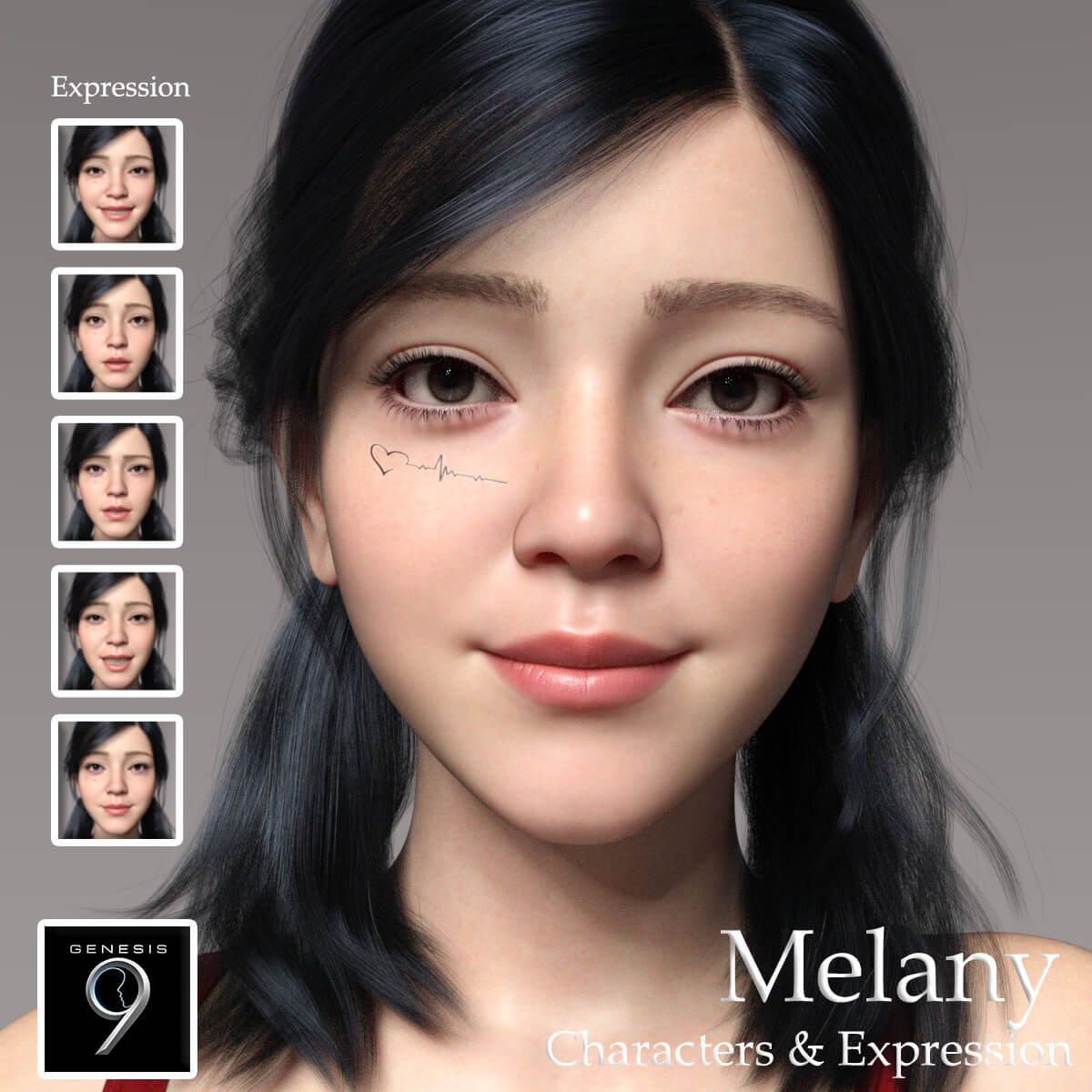 Milany for Genesis 9 Female Daz Content