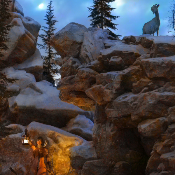 Snowy Mountain