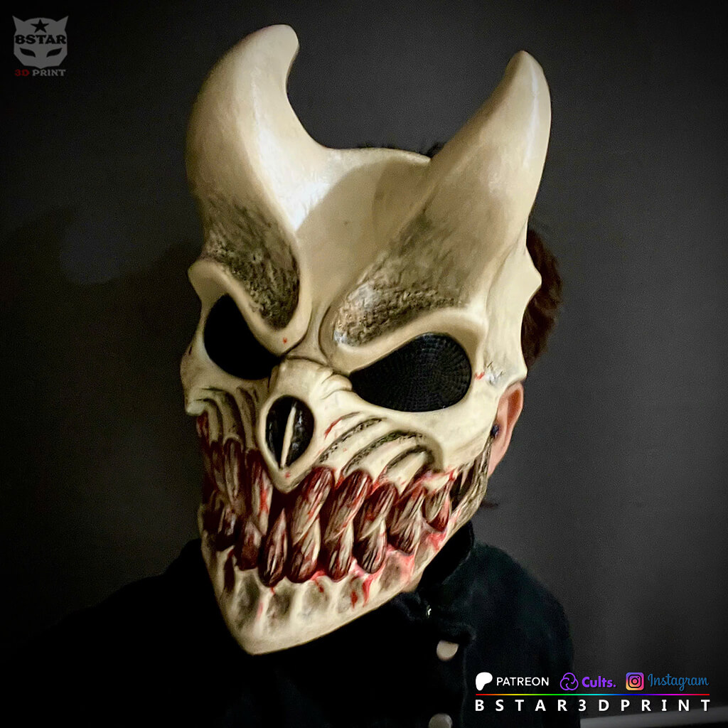 Alex Terrible Mask Movable Jaw - Grizzly Slaughter to Prevai 3D Model