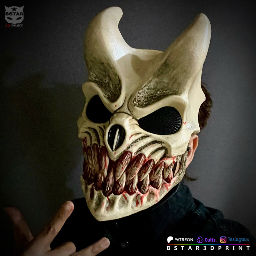 Alex Terrible Mask Movable Jaw - Grizzly Slaughter to Prevai 3D Model
