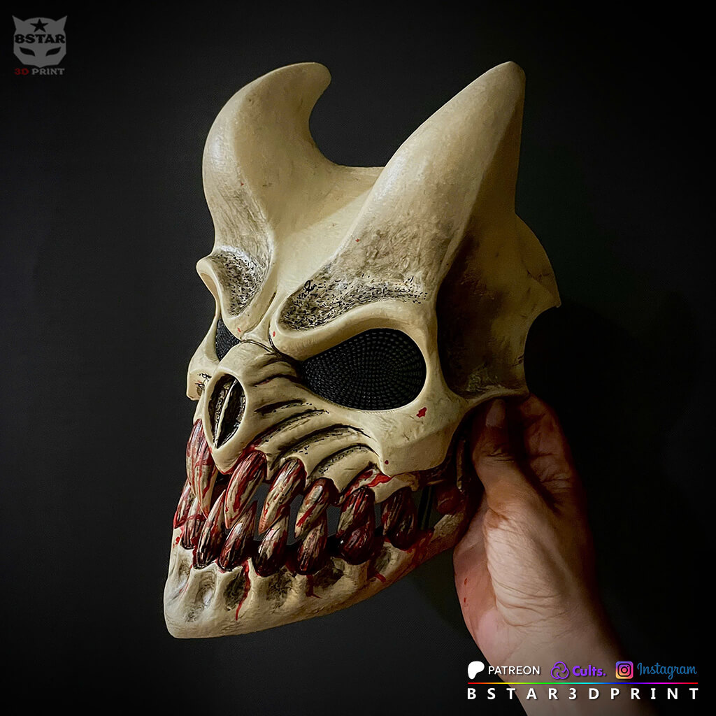 Alex Terrible Mask Movable Jaw - Grizzly Slaughter to Prevai 3D Model
